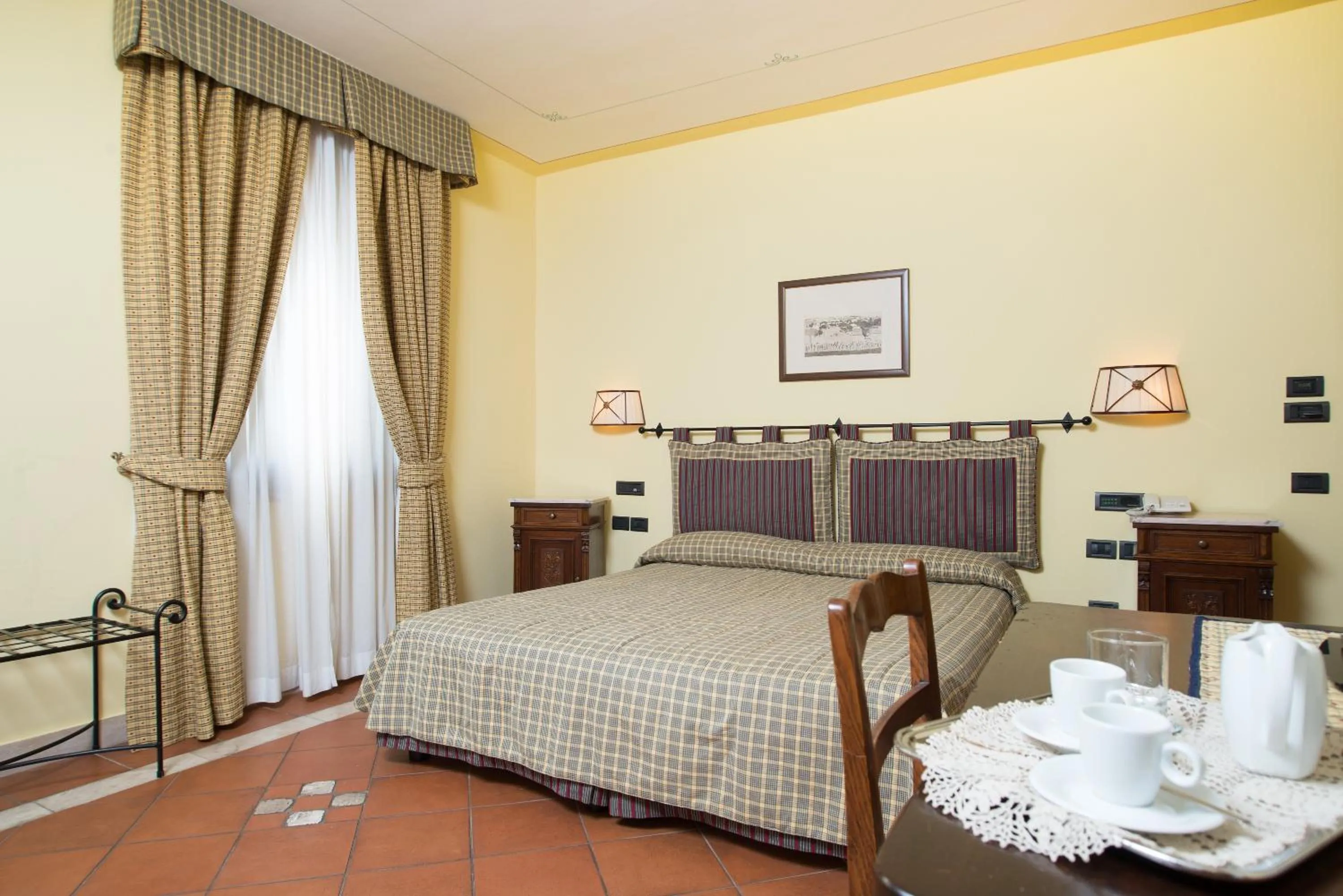 Bed in Terra Umbra Hotel