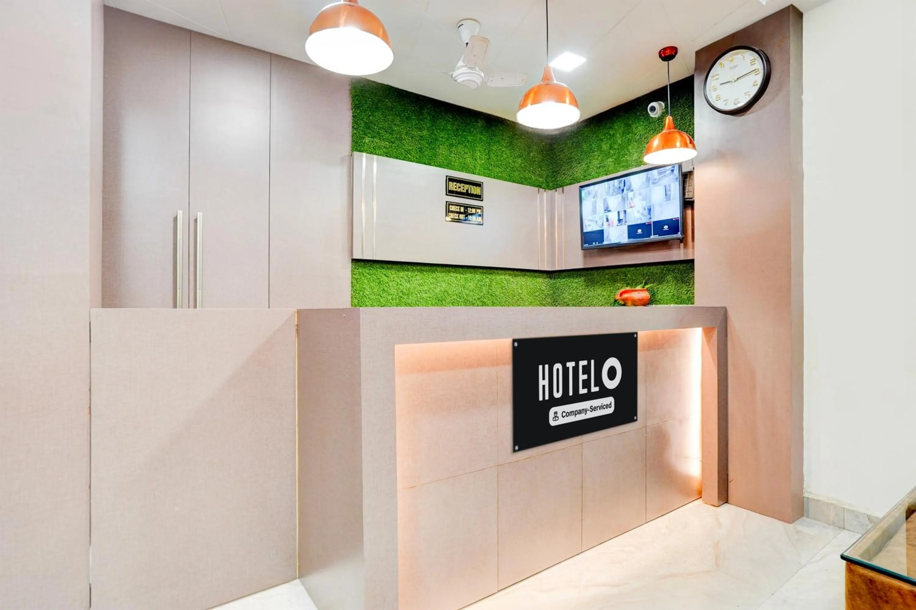 Lobby or reception in Hotel O Haridwar Near Shanti Kunj