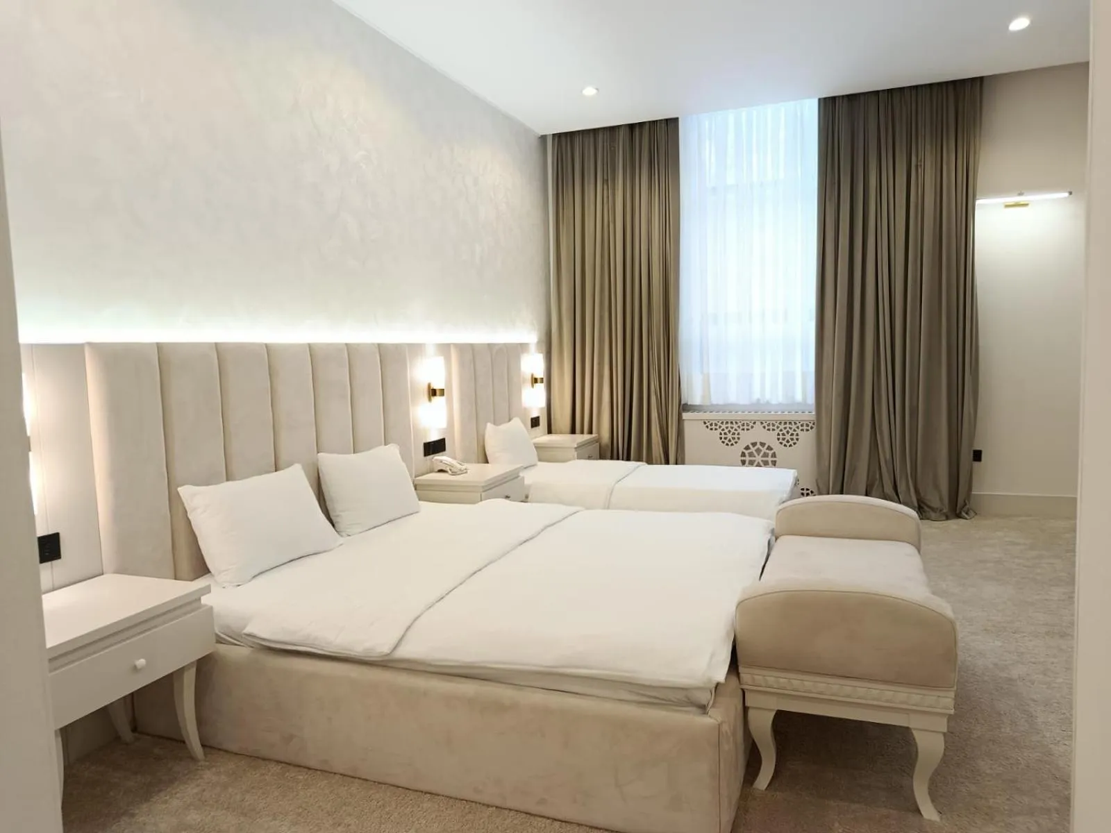 Bedroom, Bed in Chukhur Gabala Museum Hotel