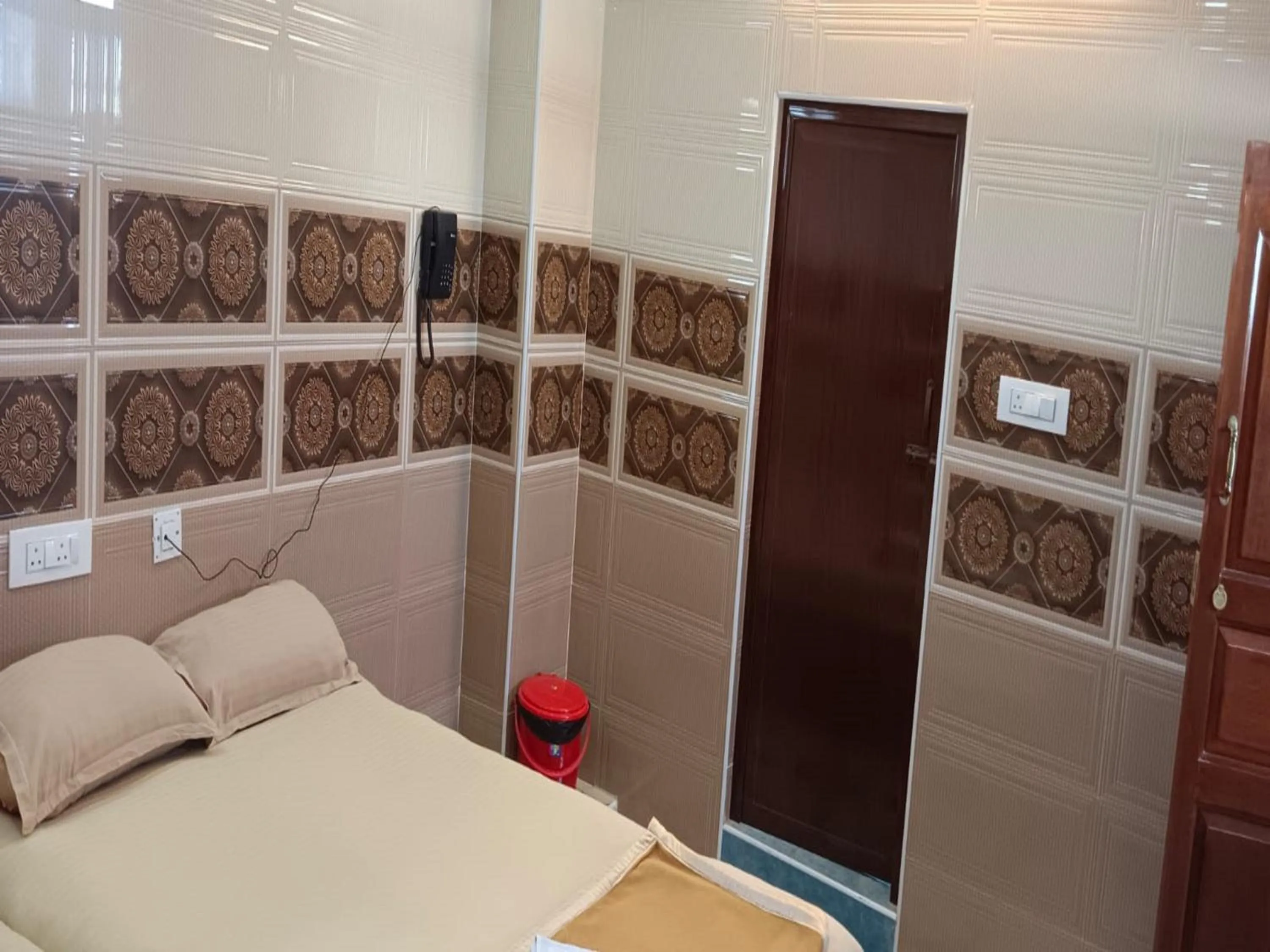 View (from property/room), Bed in French Breeze Residency