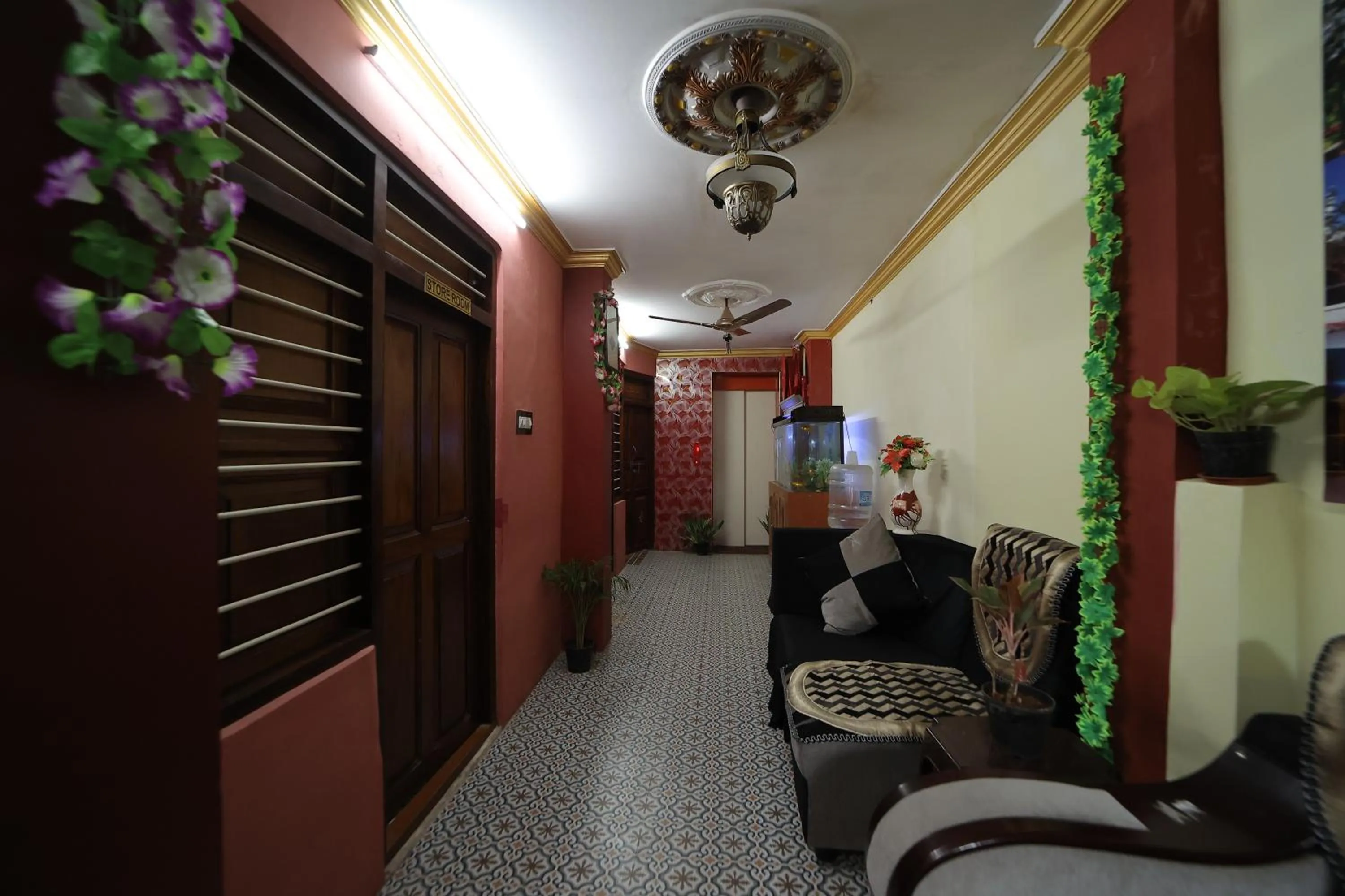 Seating area in French Breeze Residency