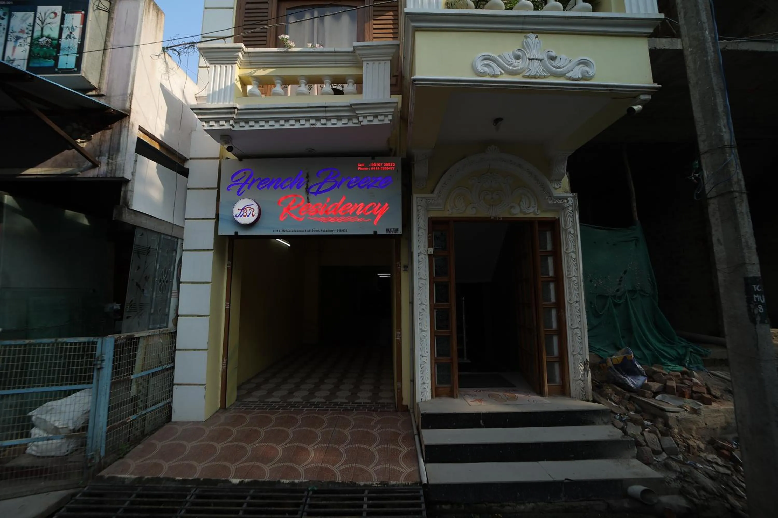 Property building in French Breeze Residency