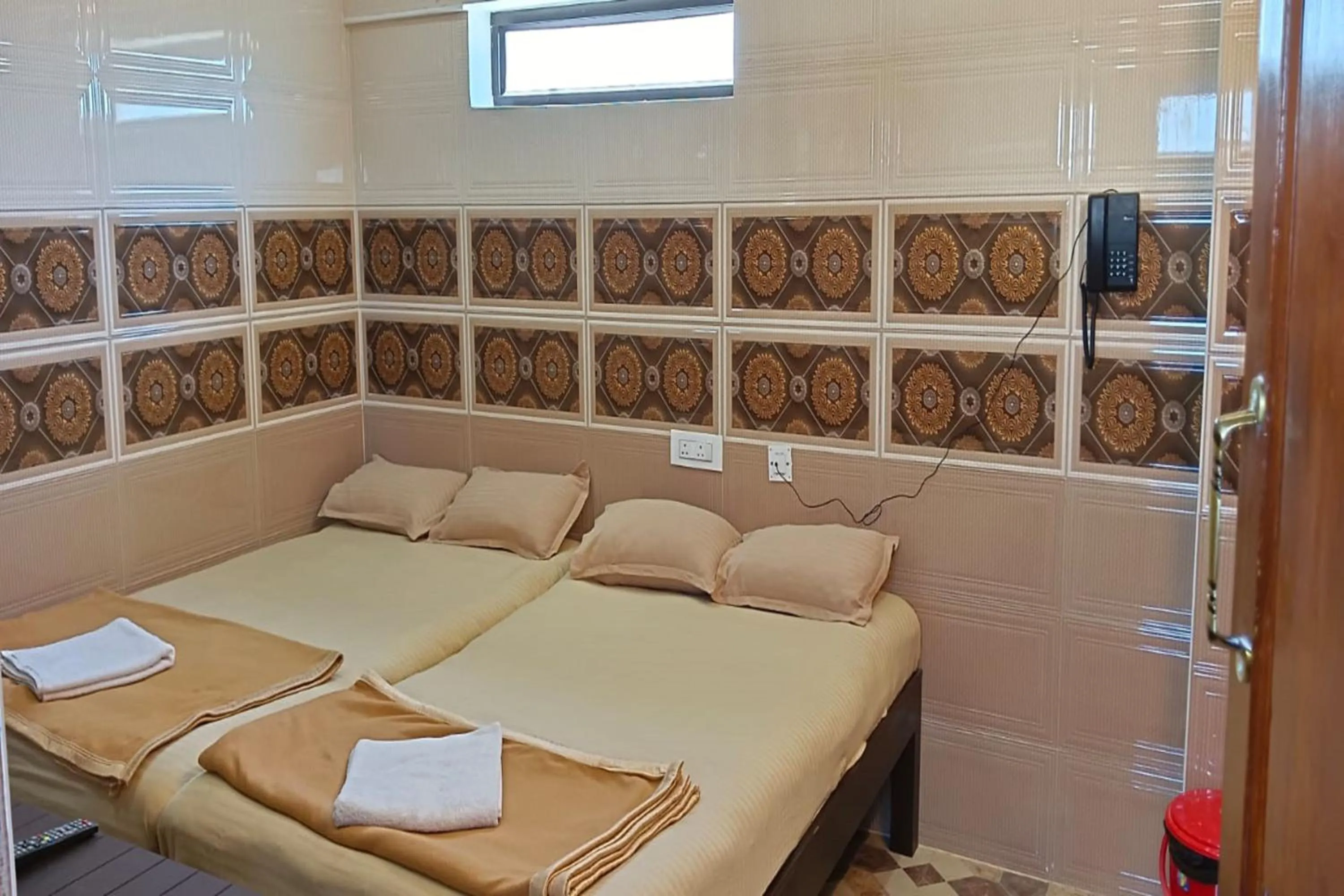 Bedroom, Bed in French Breeze Residency