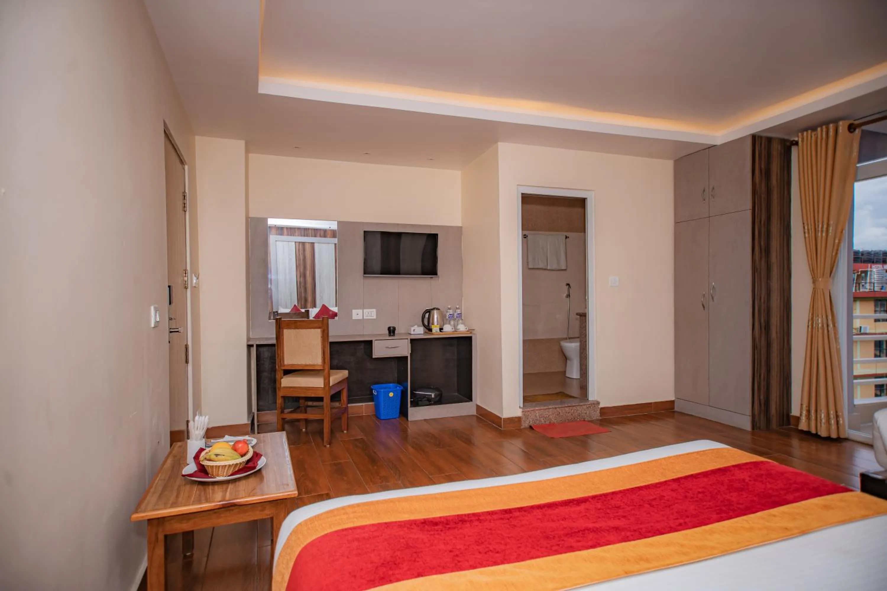 Communal lounge/ TV room in Hotel Murano