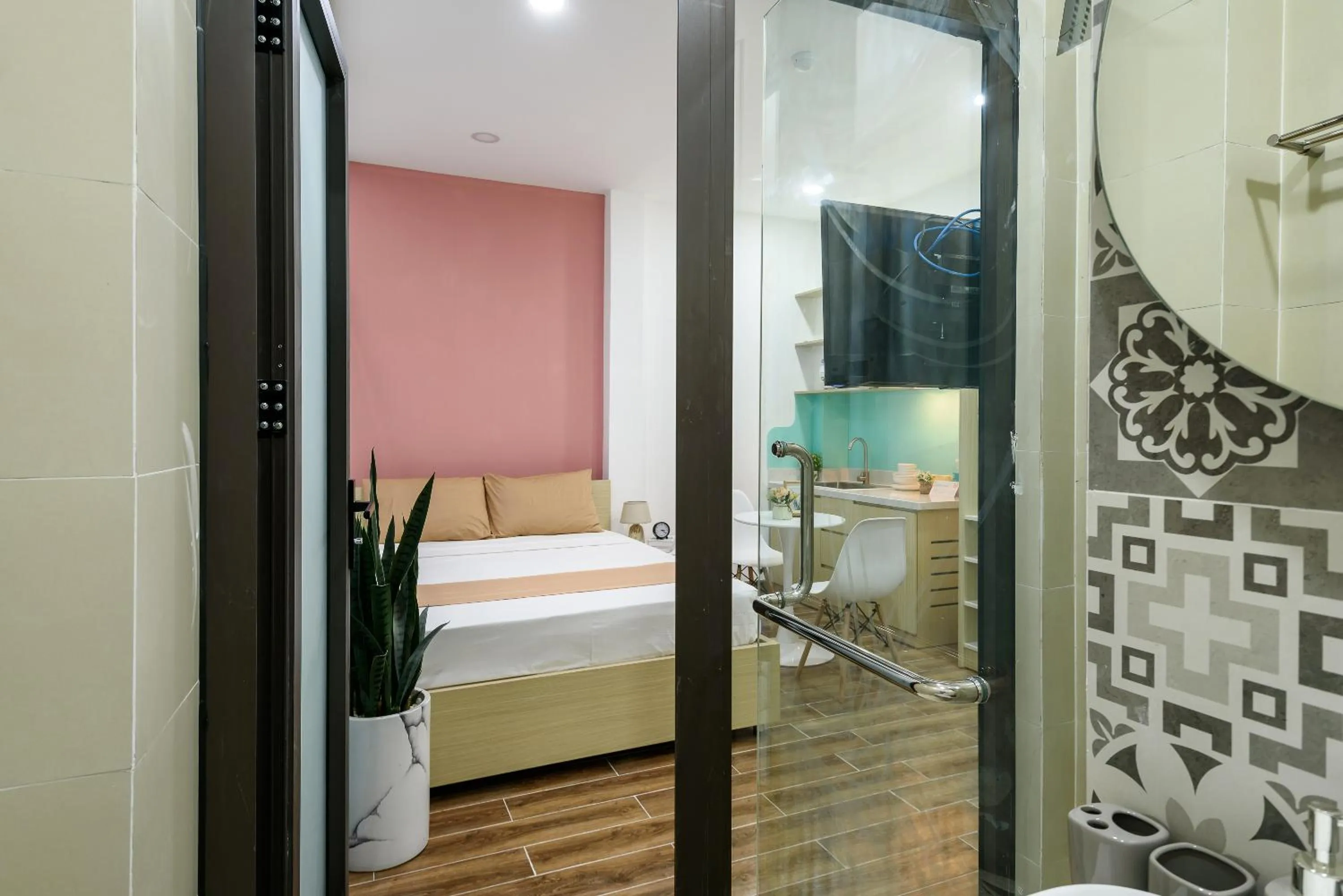 TV and multimedia, Bed in Cozrum Homes - Summer's House