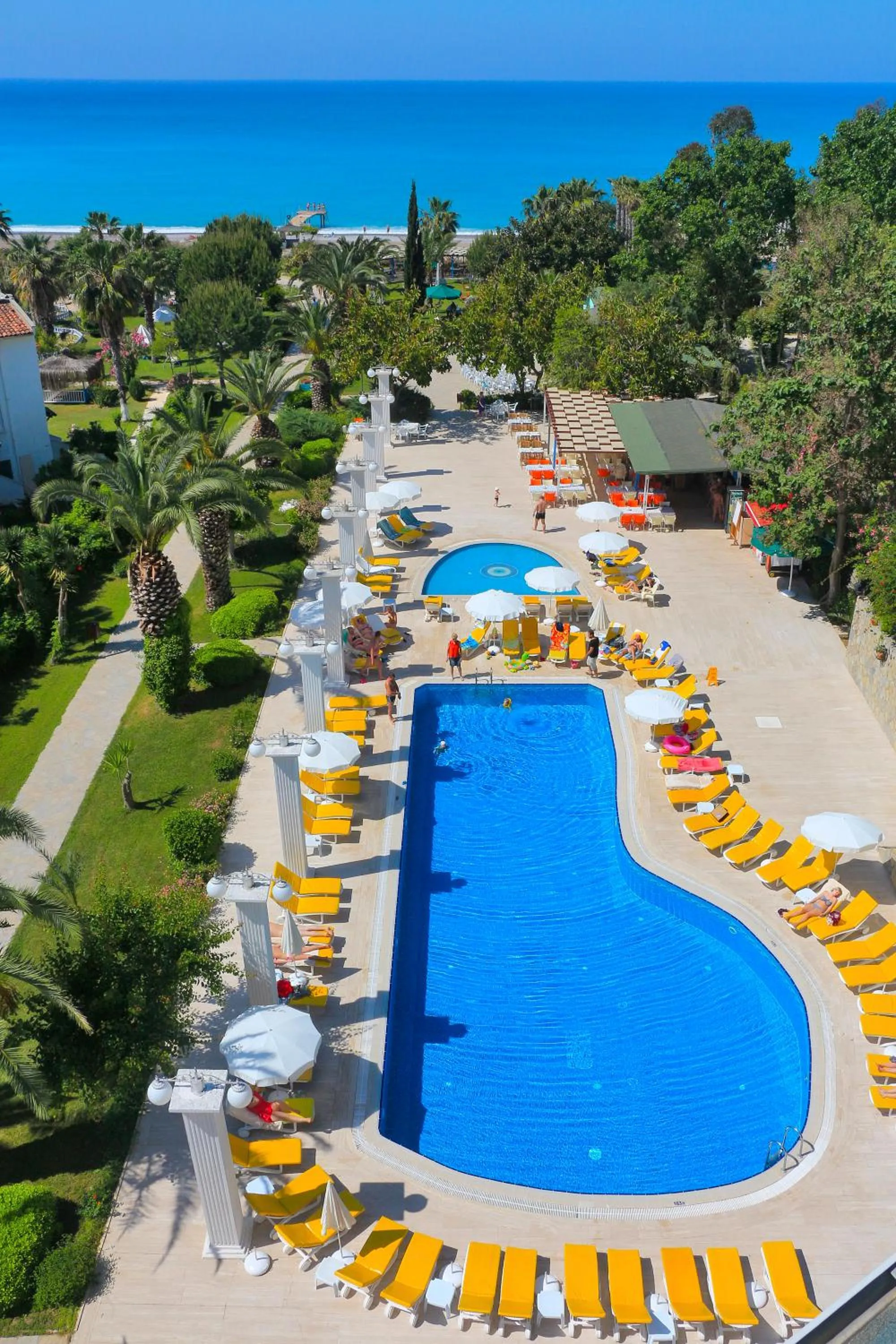 Pool view in CLUB AQUA PLAZA