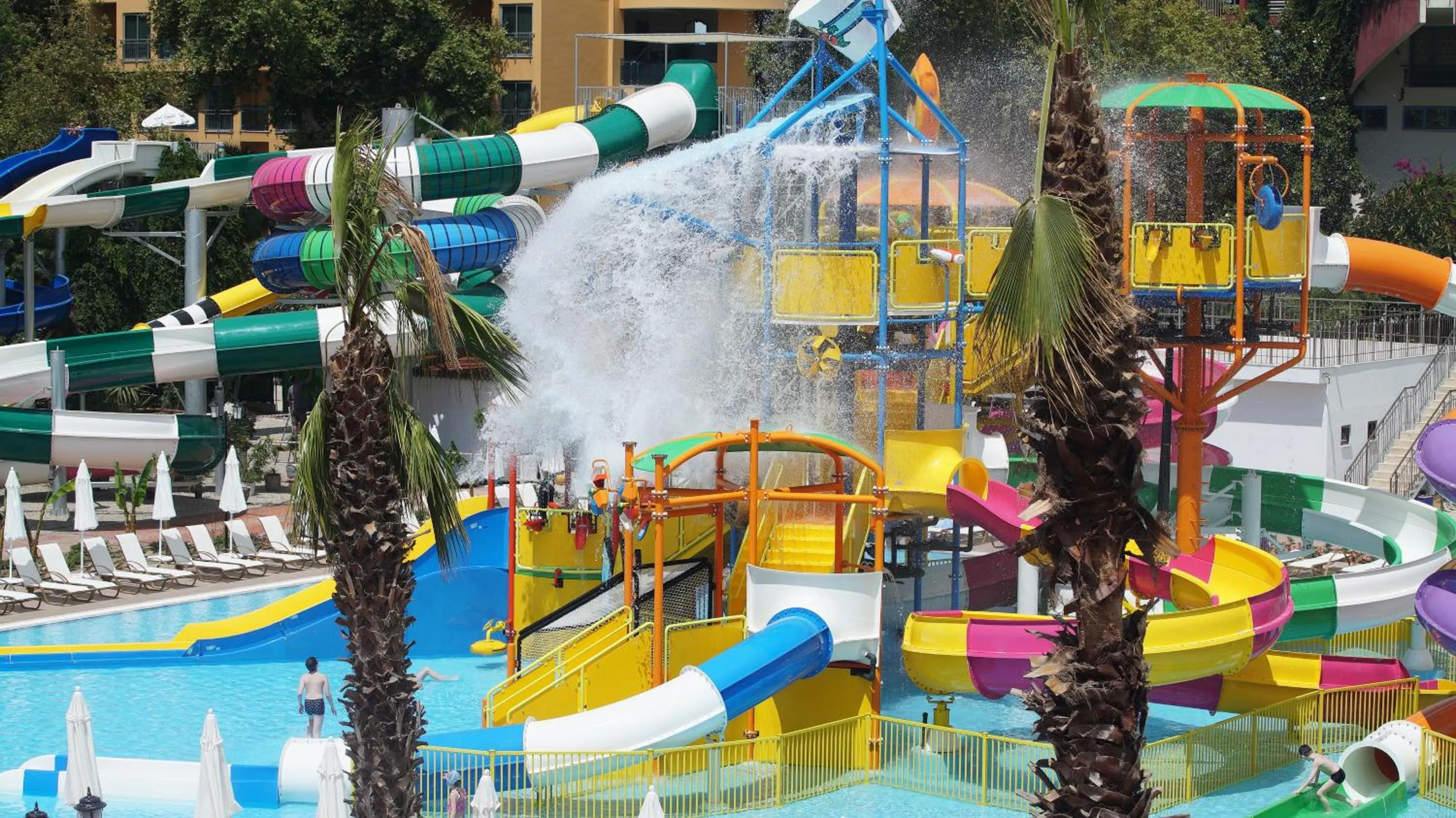 Pool view in CLUB AQUA PLAZA