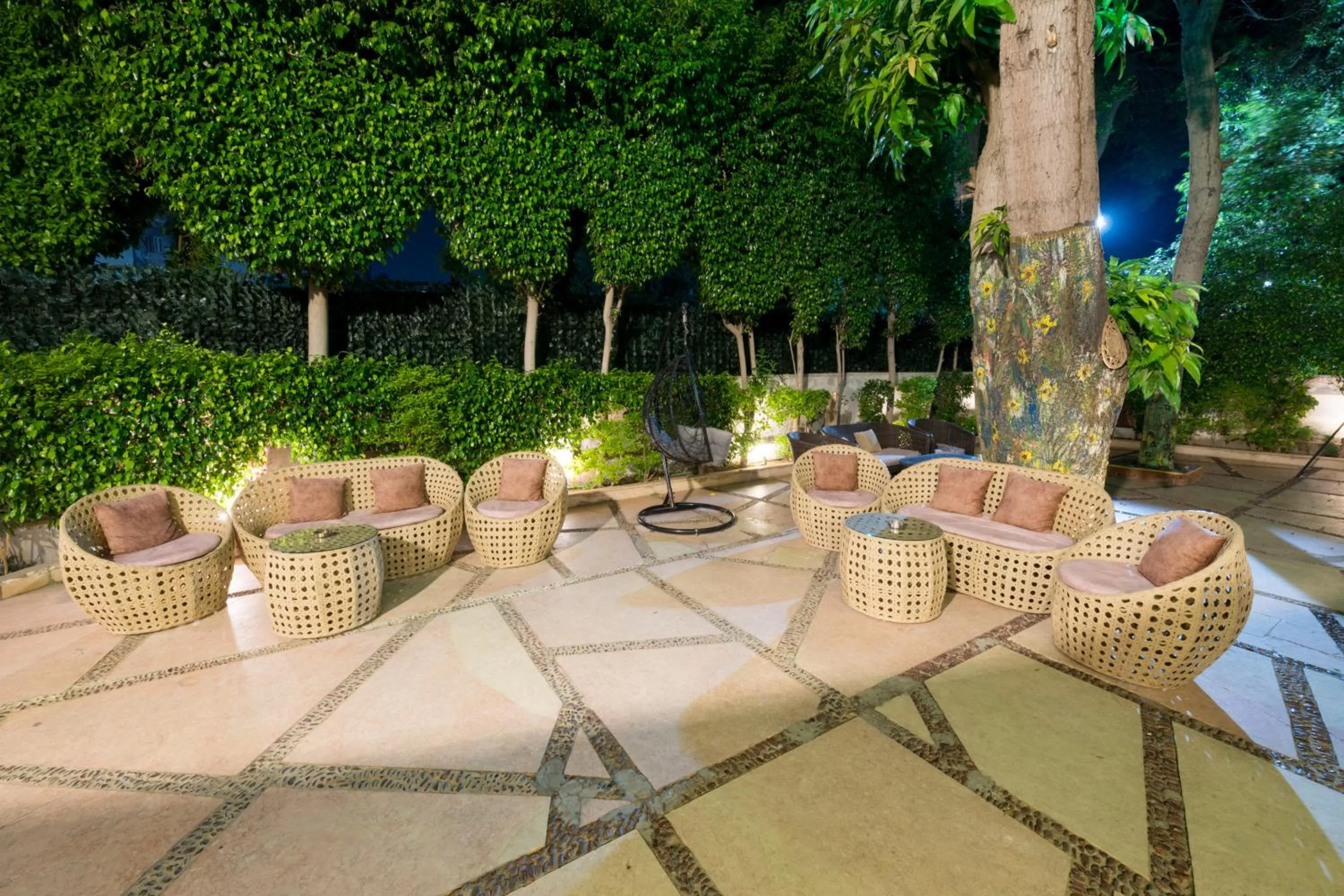 Garden in Nile Villa Hotel