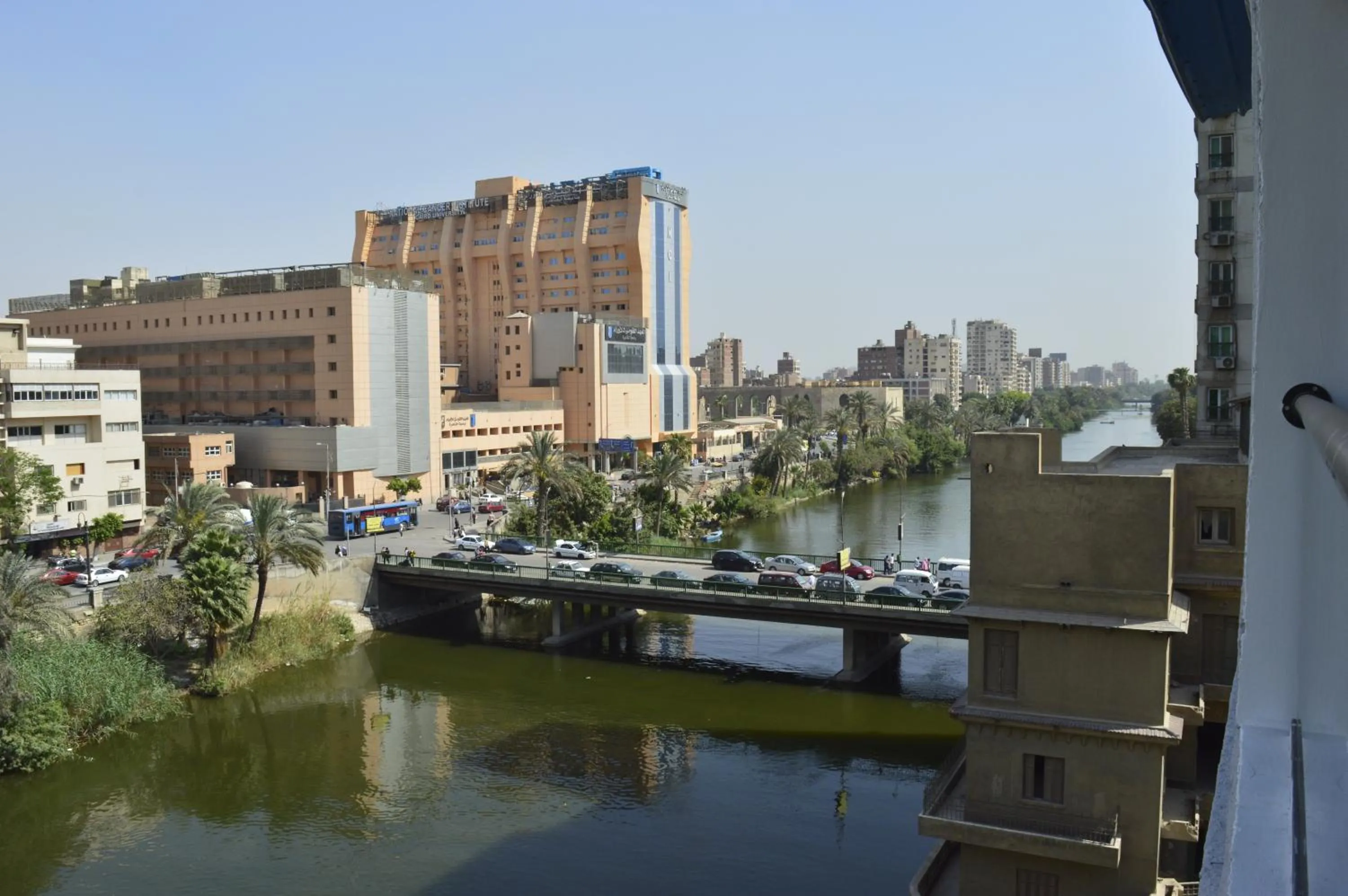 Street view in Nile Villa Hotel