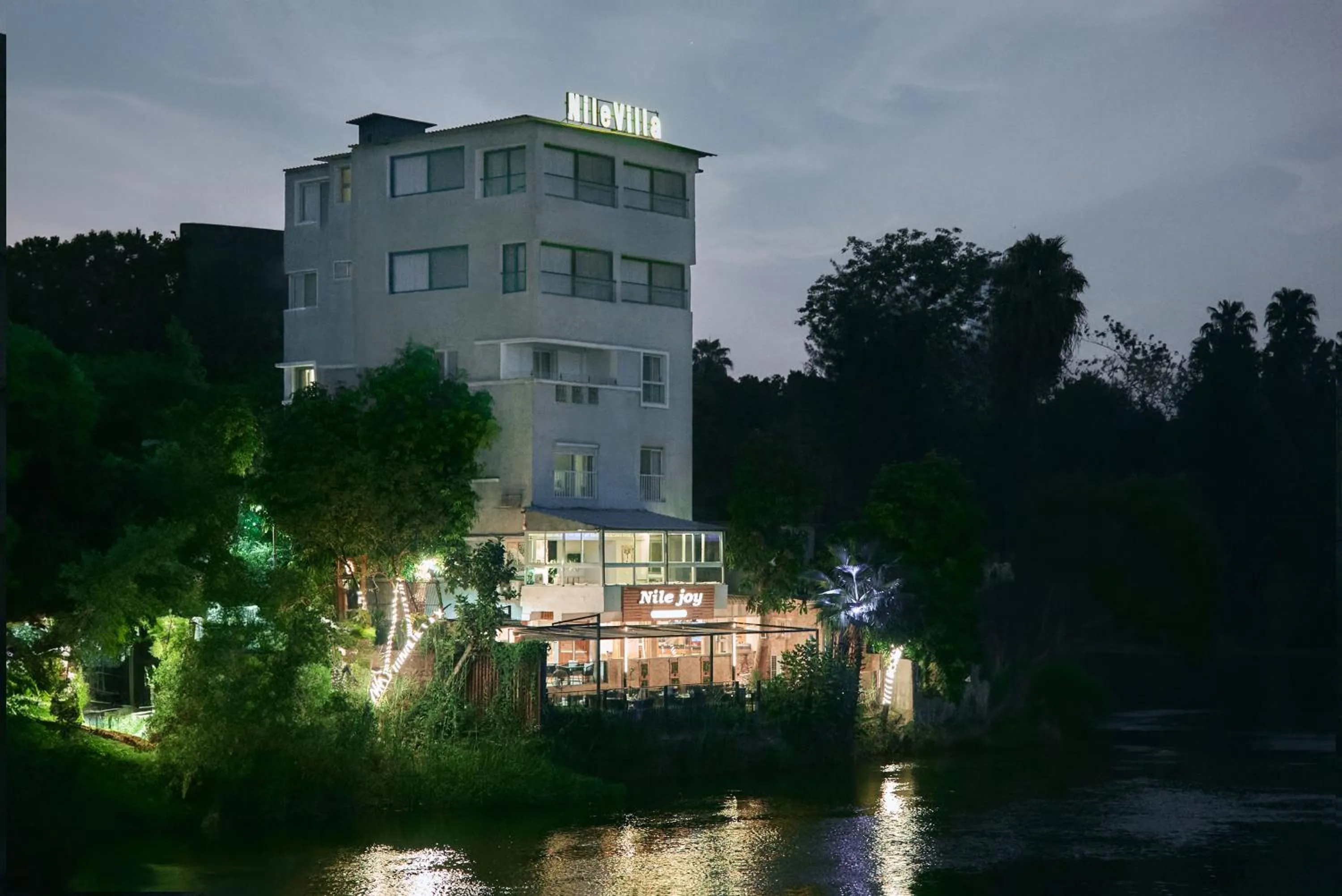 Property building in Nile Villa Hotel