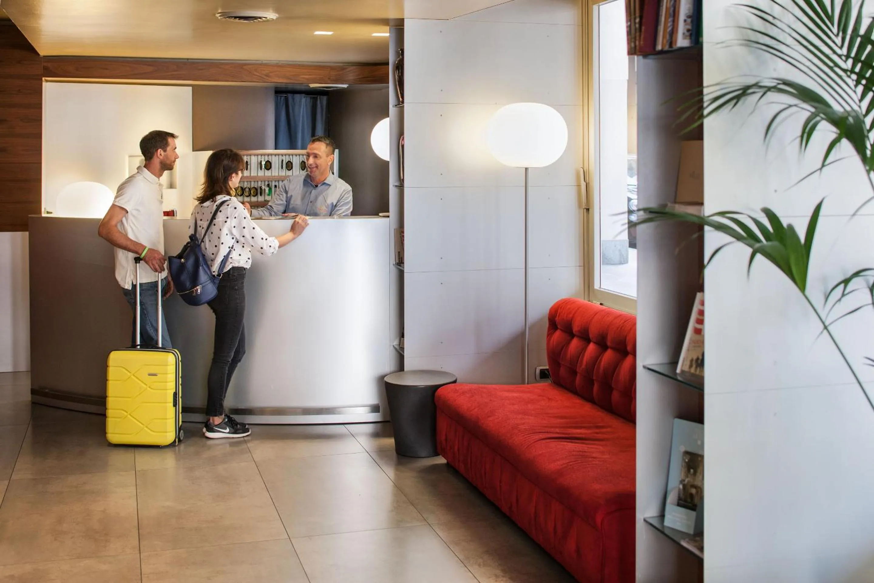 Lobby or reception in Phi Hotel Palio