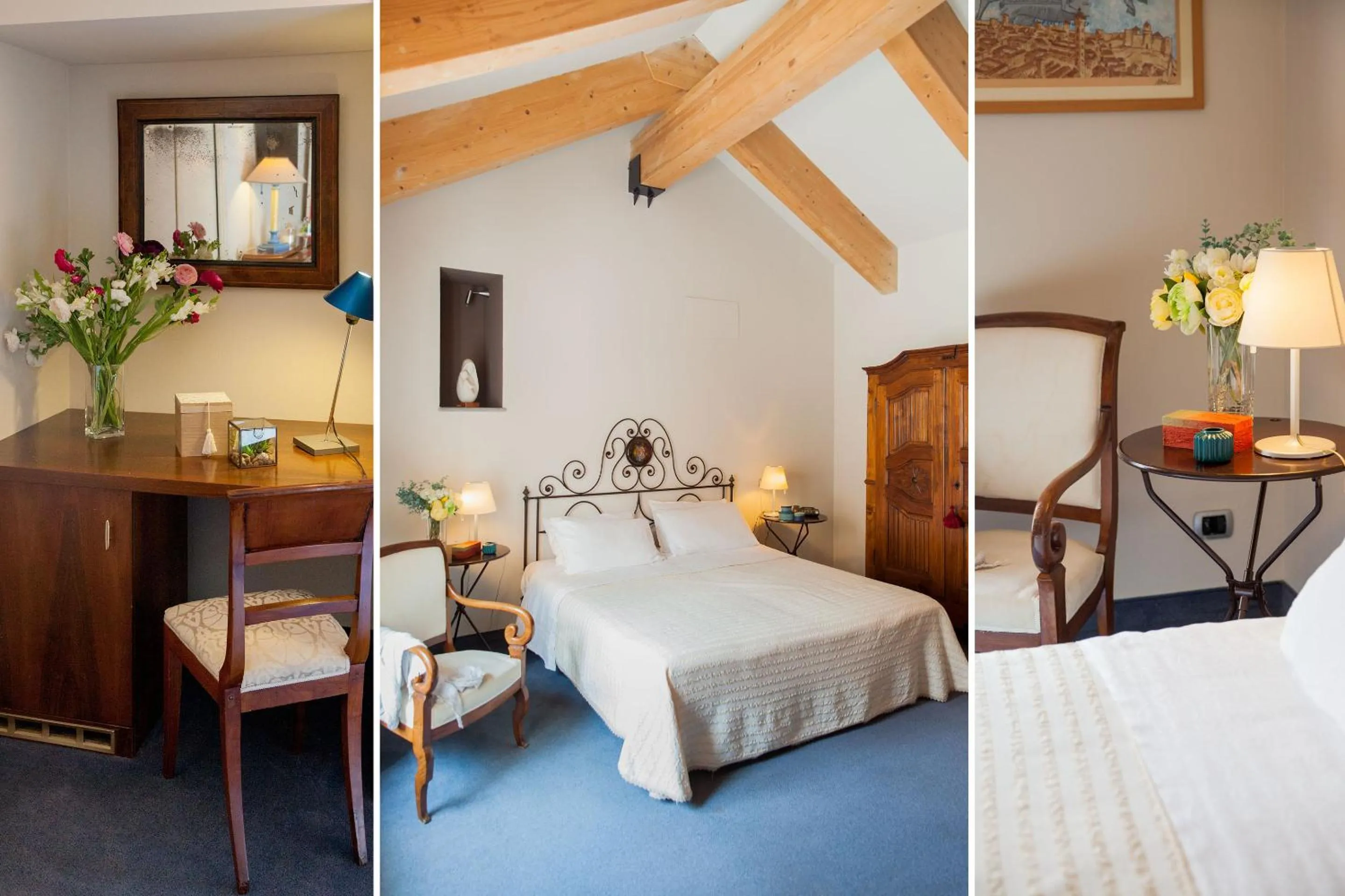 Bed in Phi Hotel Palio