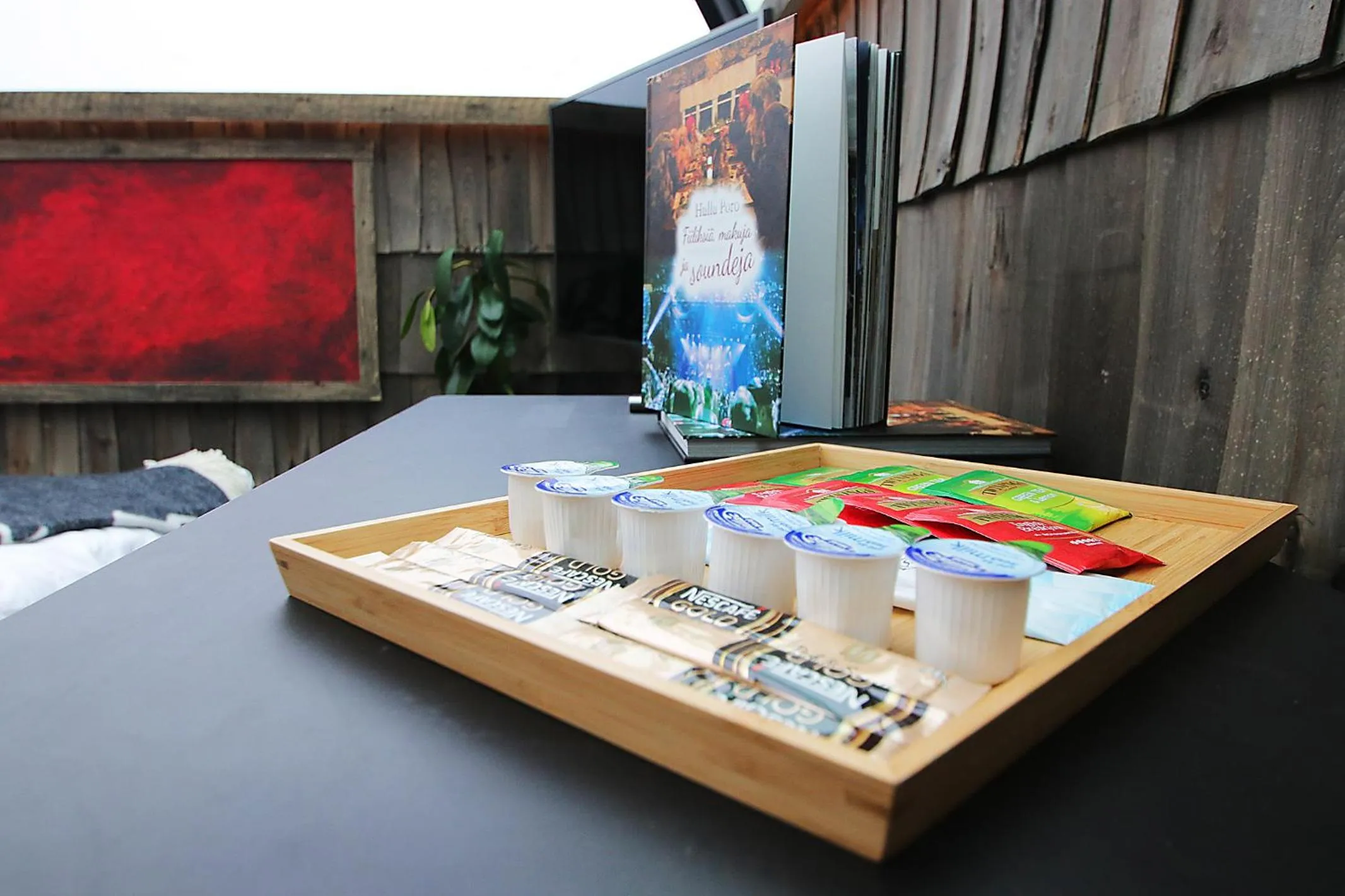 Drinks in Aurora Pyramid Glass Igloos