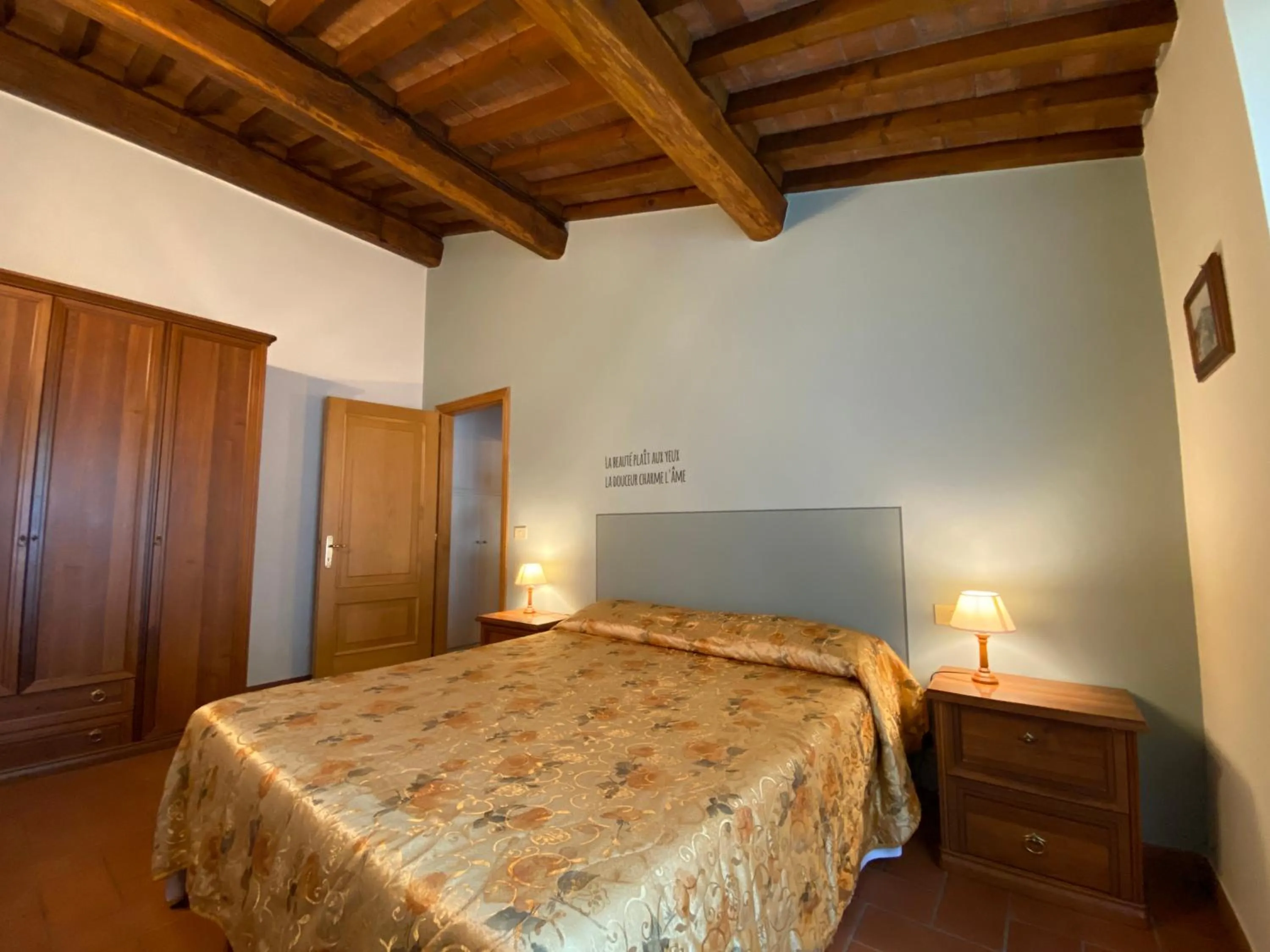 Bedroom, Bed in Agriturismo Tenuta Badia
