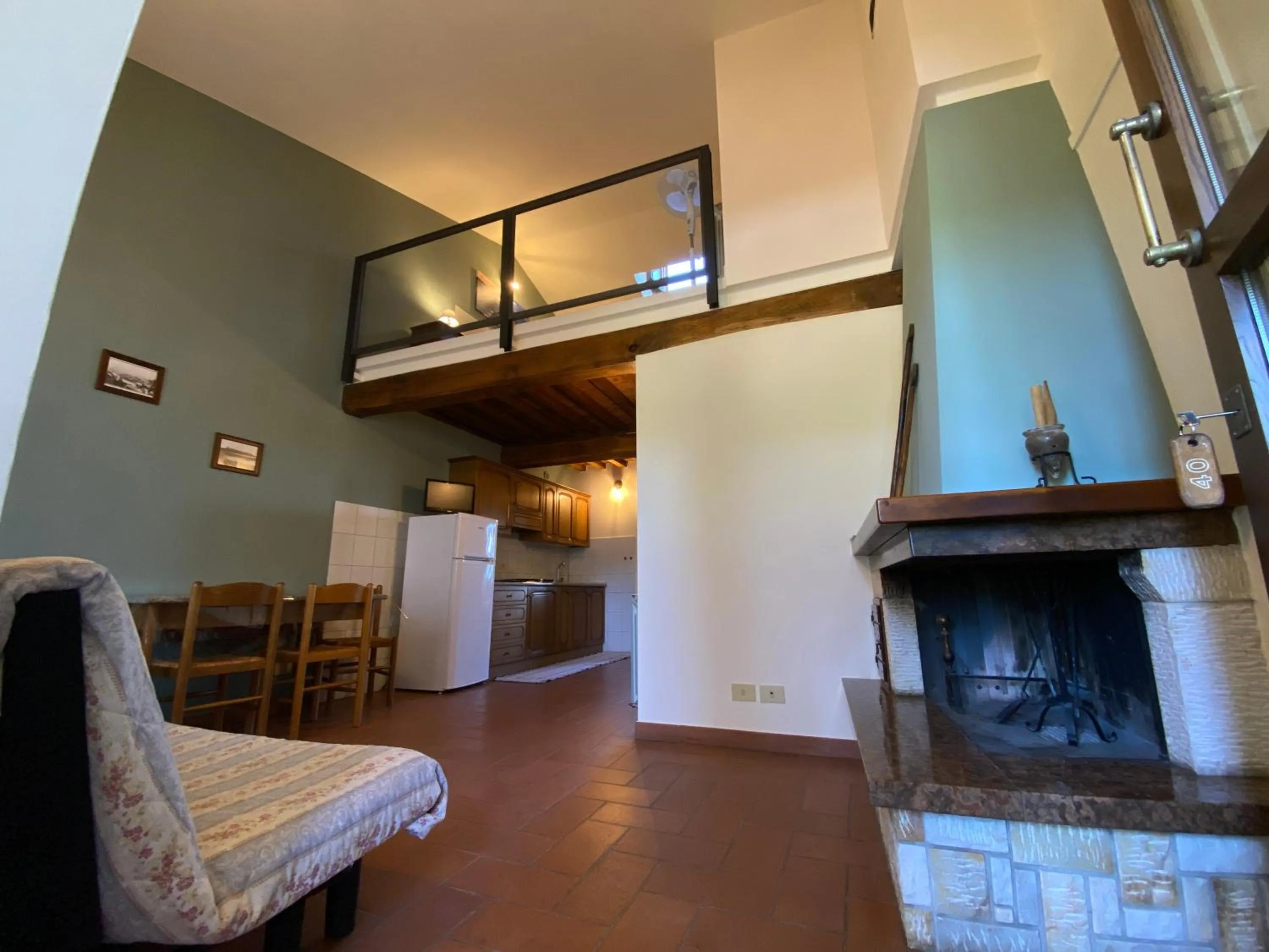 Living room in Agriturismo Tenuta Badia