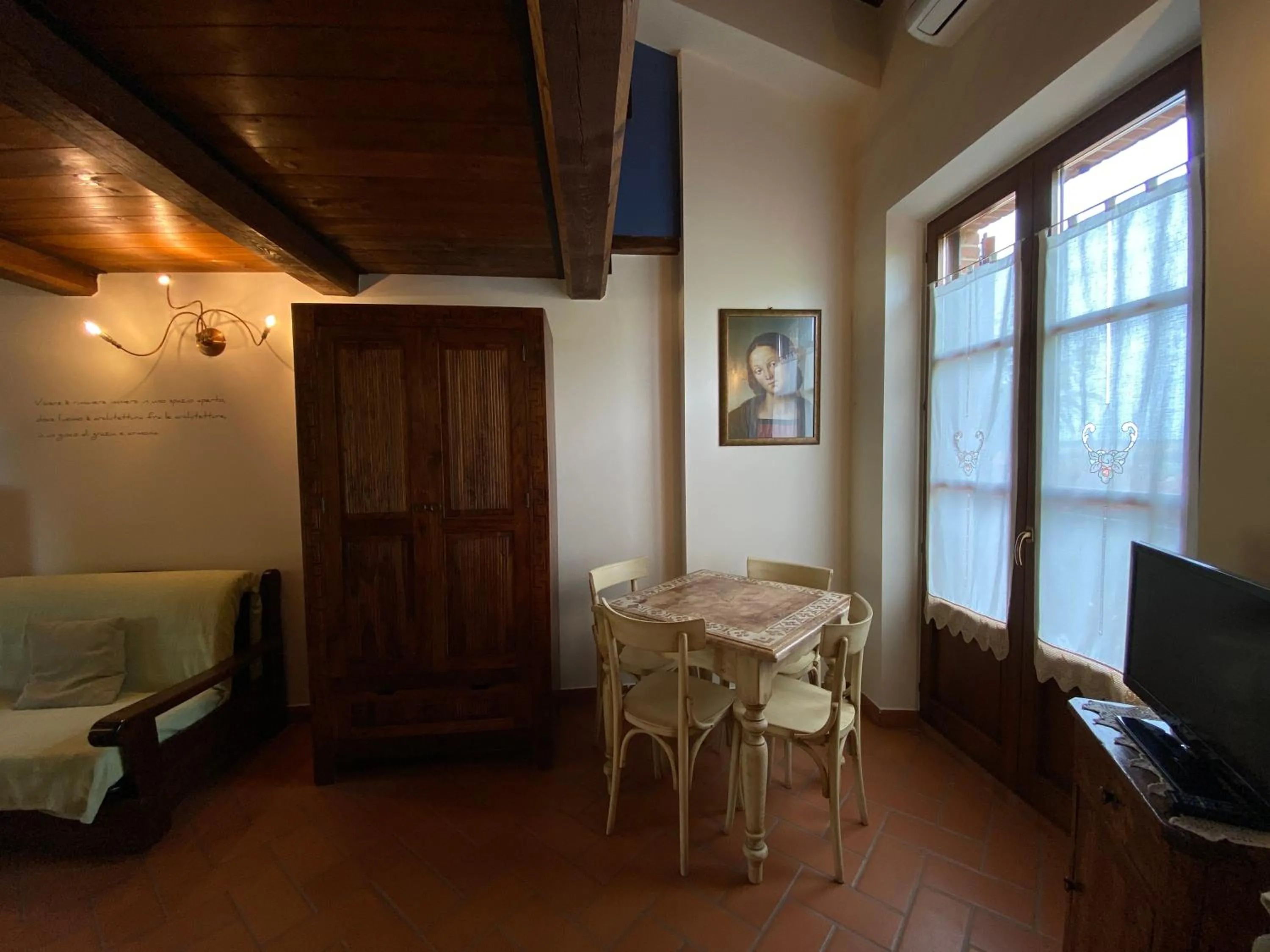 Seating area in Agriturismo Tenuta Badia