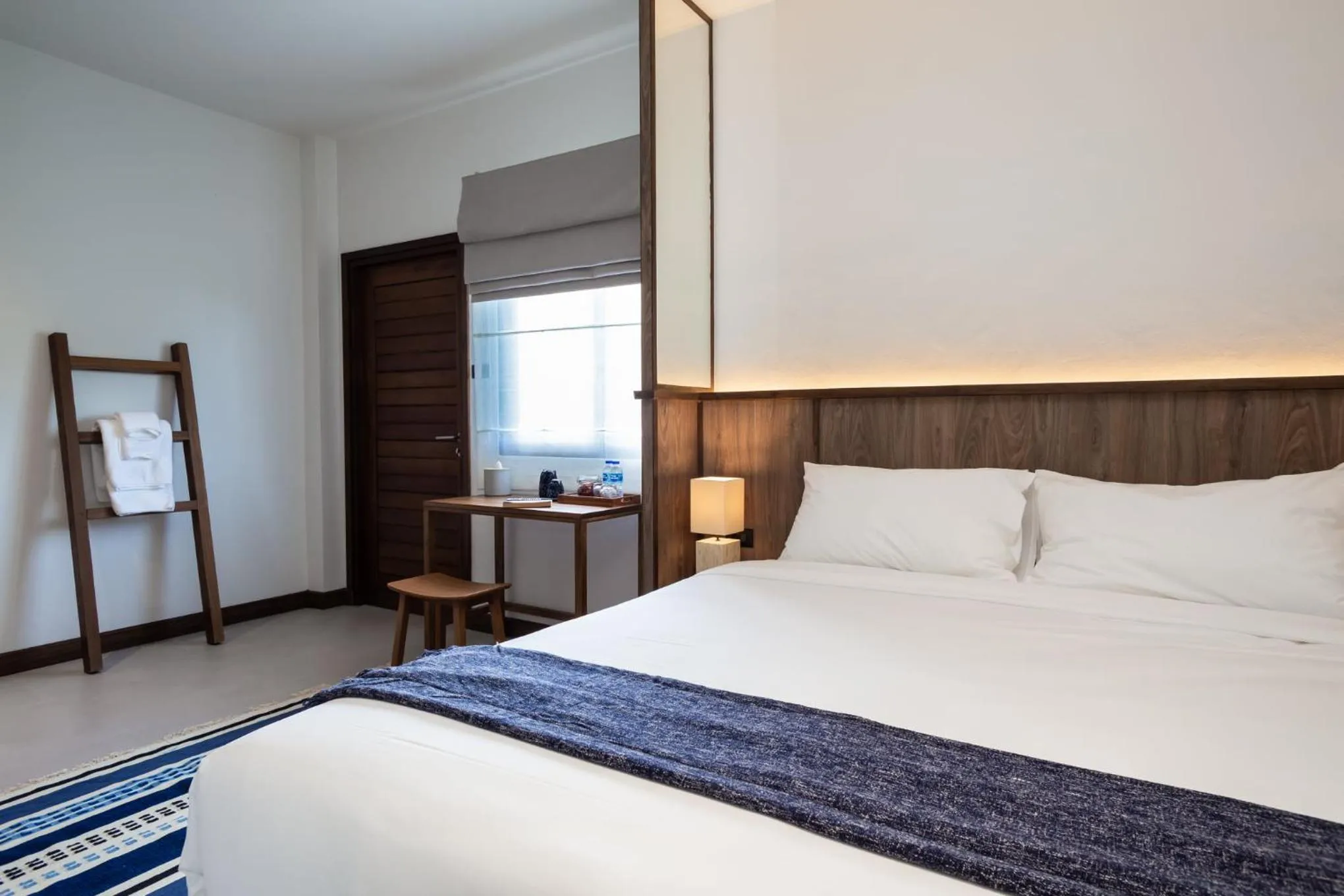 Bed in Baan Kamana Guest House