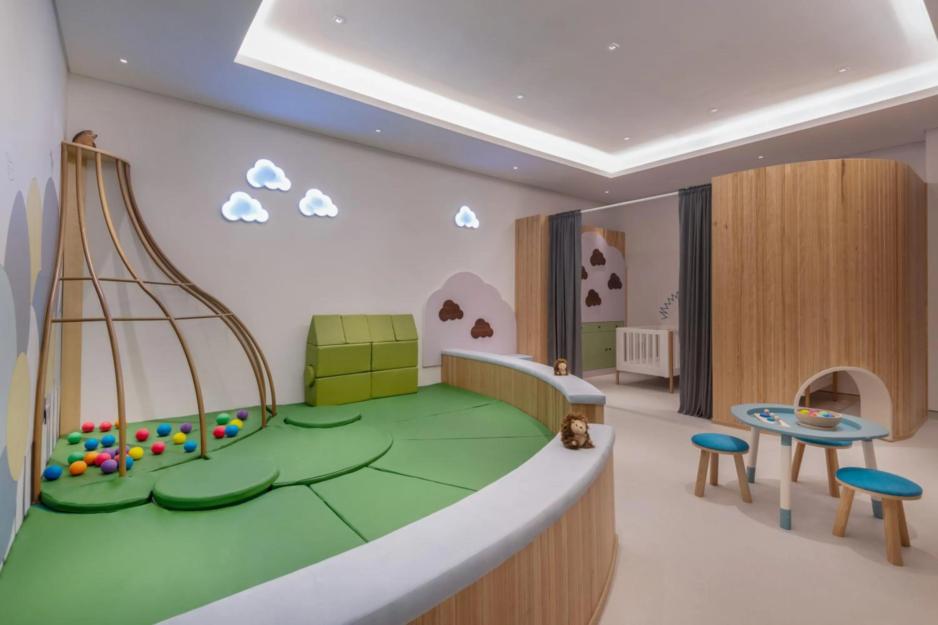 Children play ground in Zulal Wellness Resort by Chiva-Som