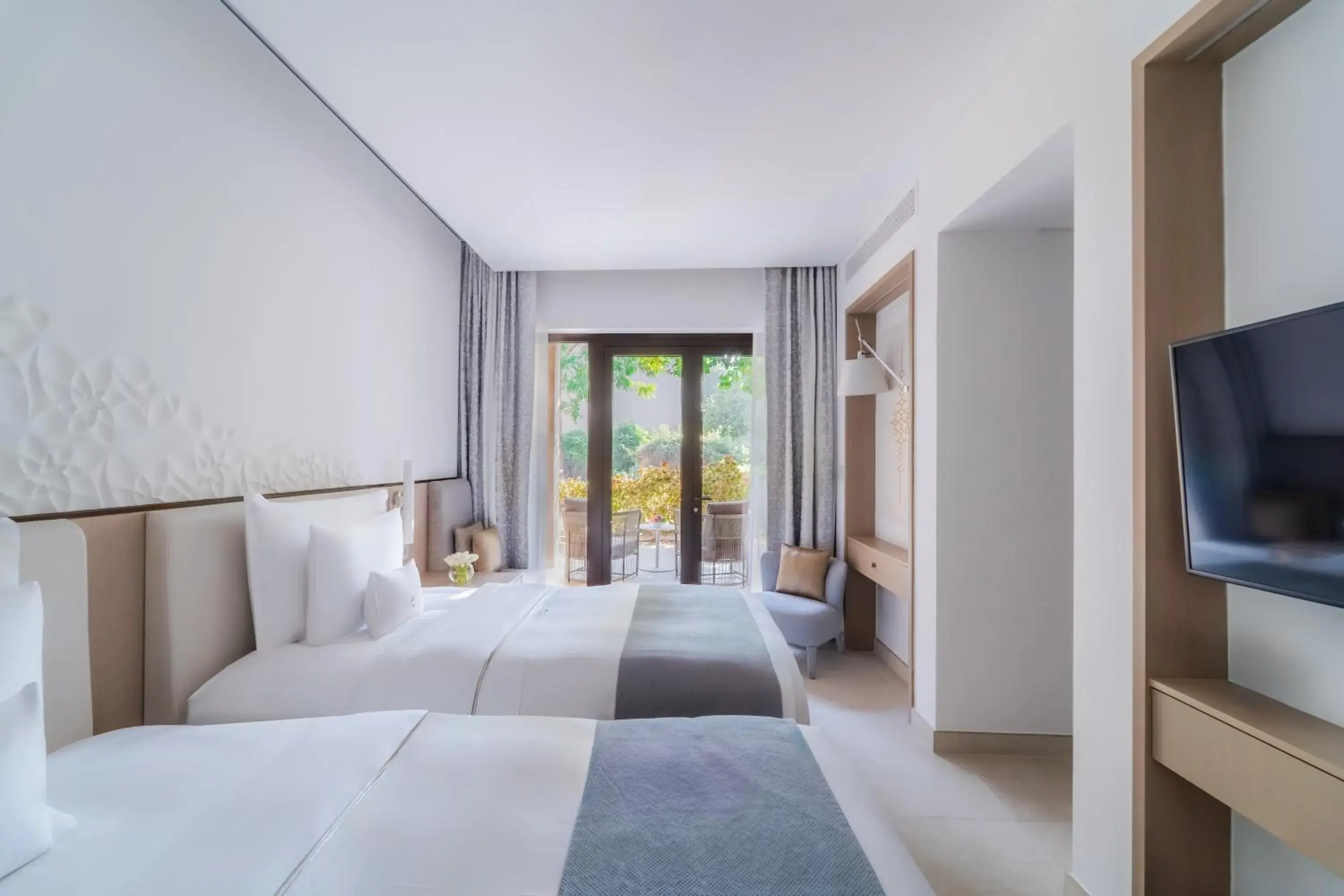 Discovery Deluxe Garden Twin - single occupancy in Zulal Wellness Resort by Chiva-Som Discovery Deluxe Garden Twin - single occupancy in Zulal Wellness Resort by Chiva-Som