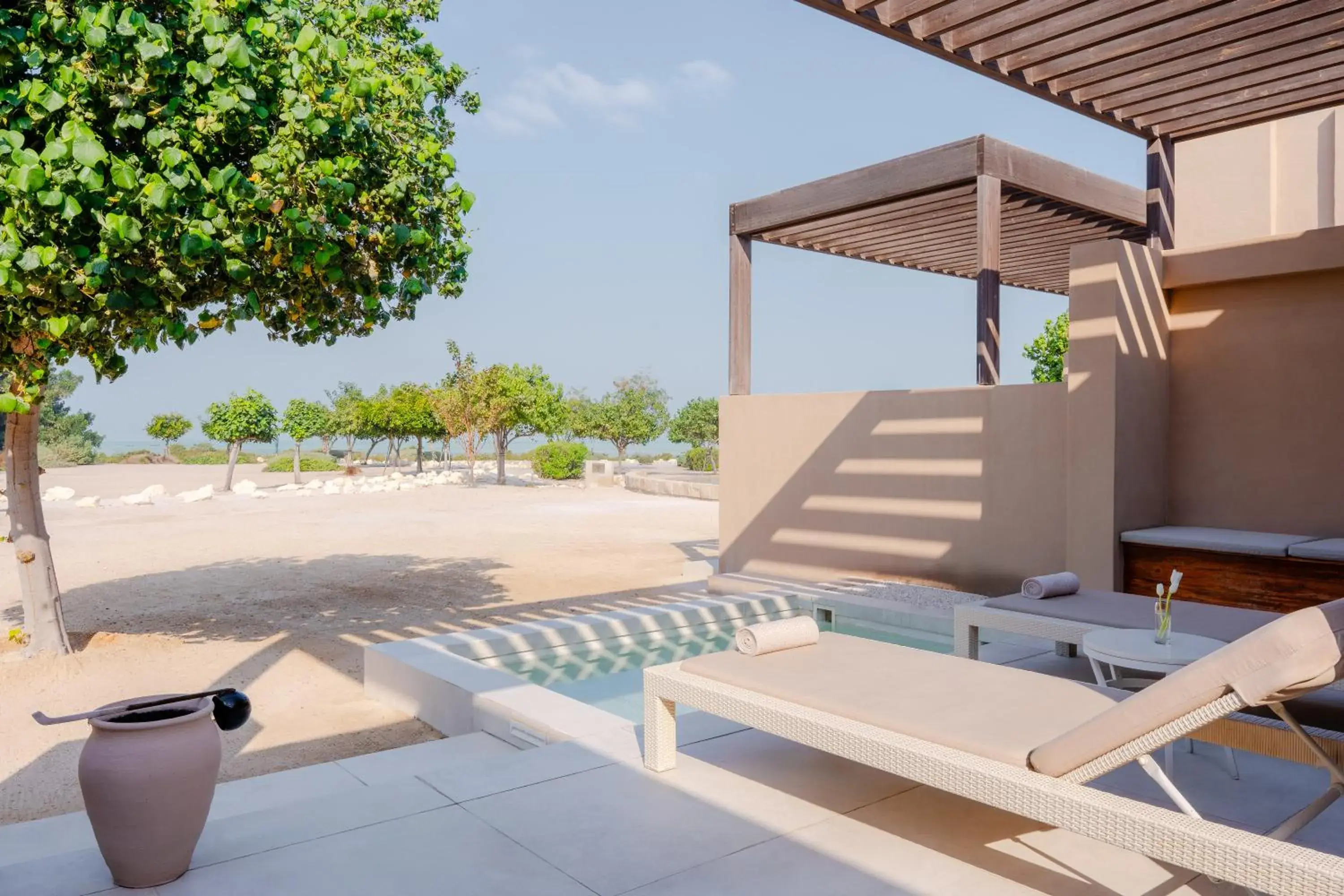 Serenity Deluxe Beach King - single occupancy in Zulal Wellness Resort by Chiva-Som Serenity Deluxe Beach King - single occupancy in Zulal Wellness Resort by Chiva-Som