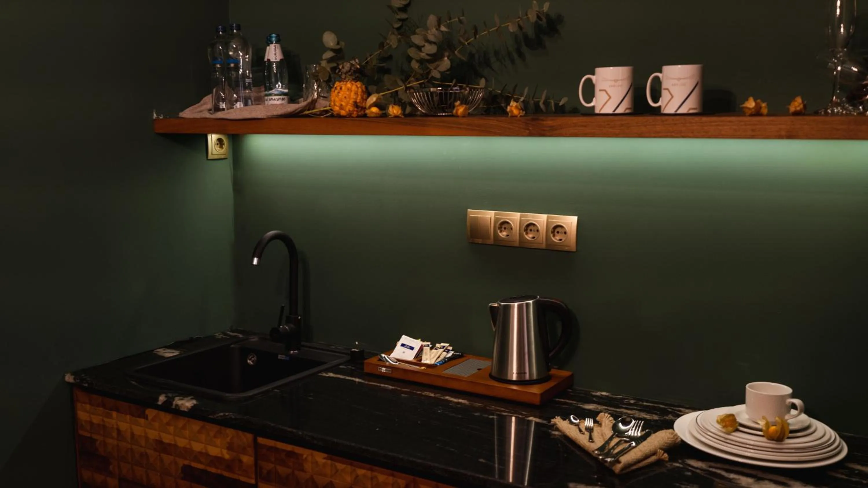 Coffee/tea facilities in Kass Diamond Resort