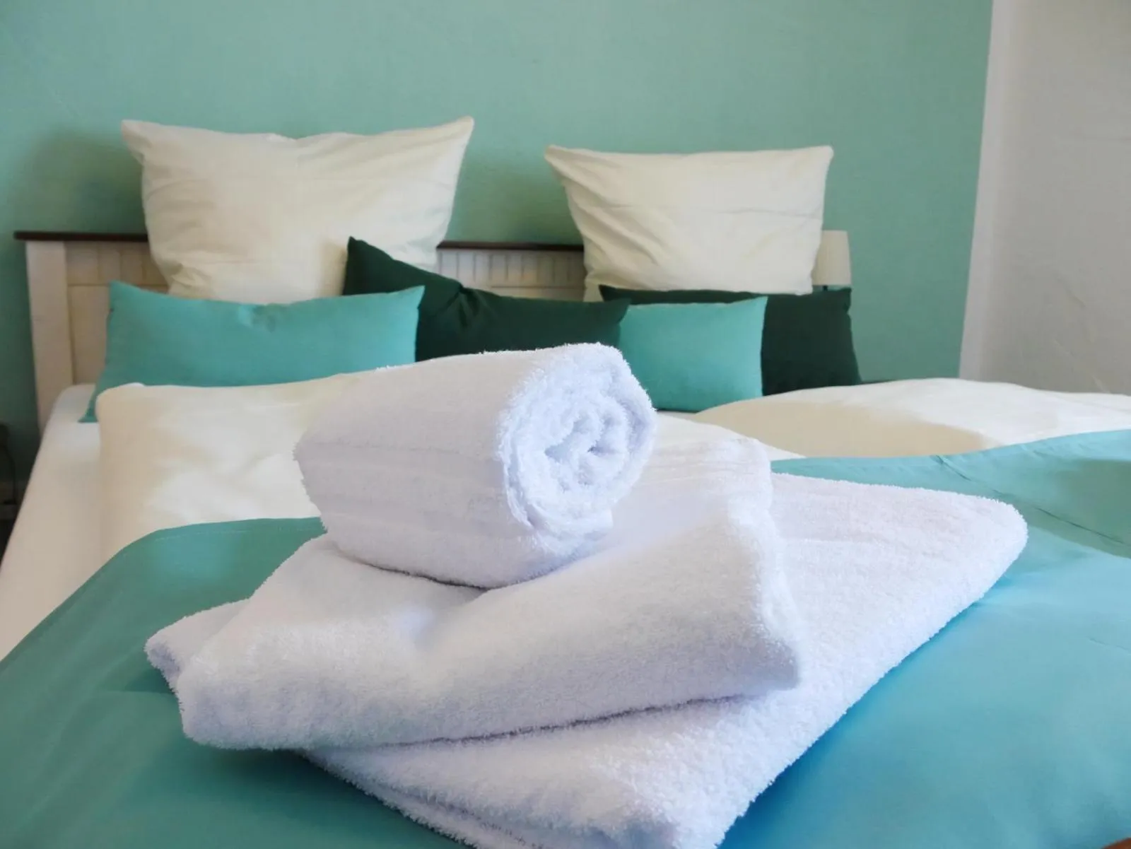 Bed in AquaQuell Bad Pilzweg