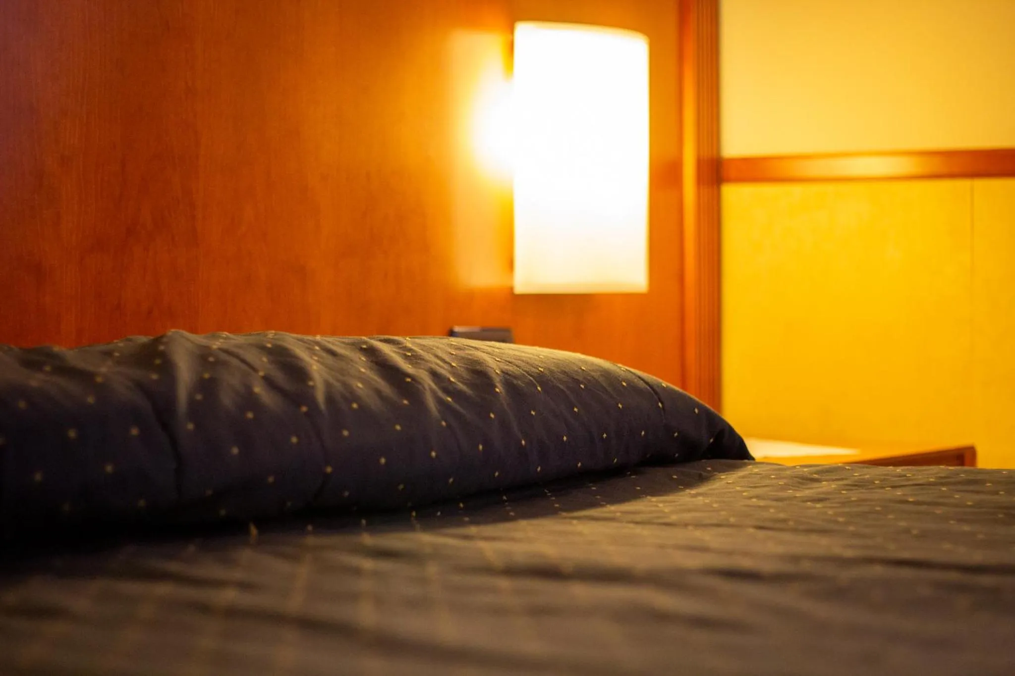 Bed in Pacific Hotel Fortino