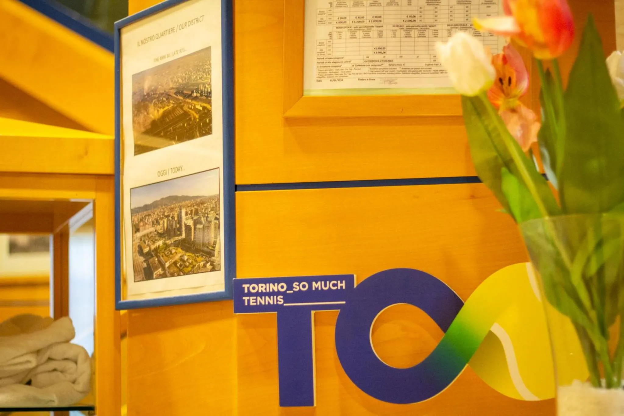 Decorative detail in Pacific Hotel Fortino