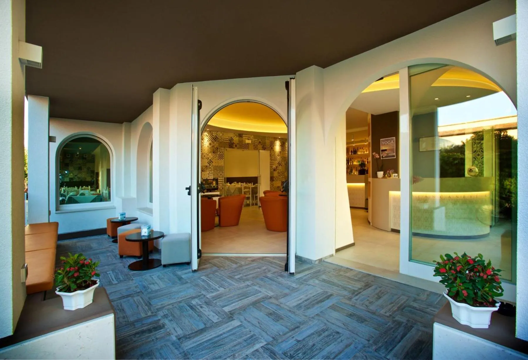 Facade/entrance in Hotel Biancaneve Wellness