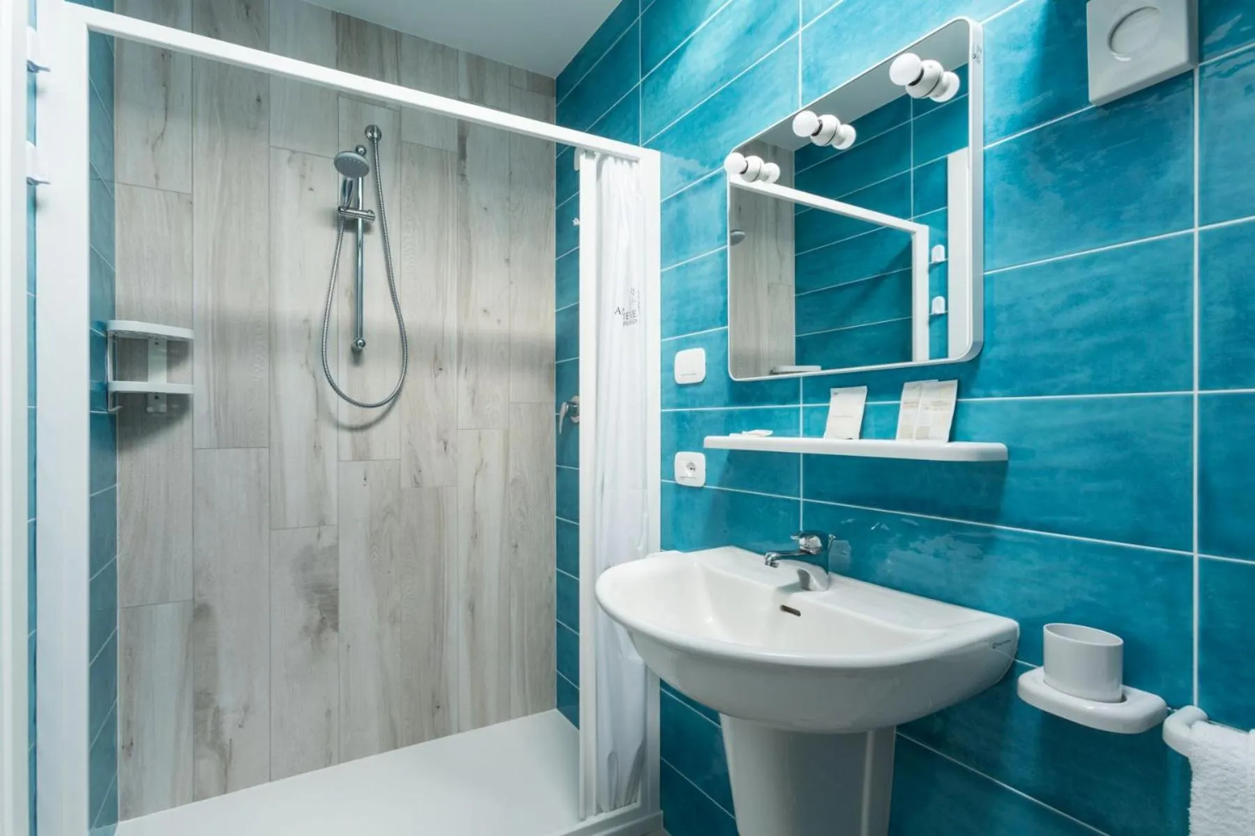 Bathroom in Hotel Biancaneve Wellness