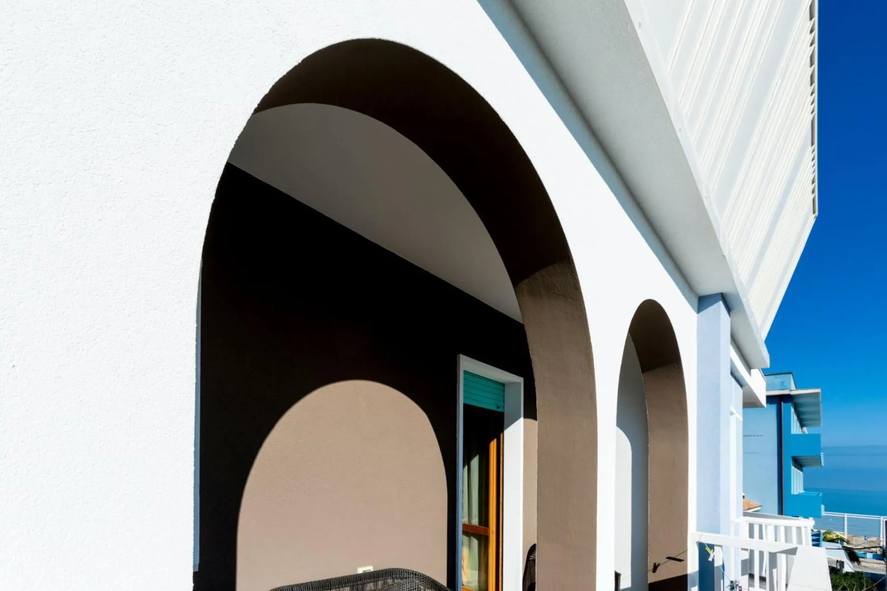 Balcony/Terrace in Hotel Biancaneve Wellness