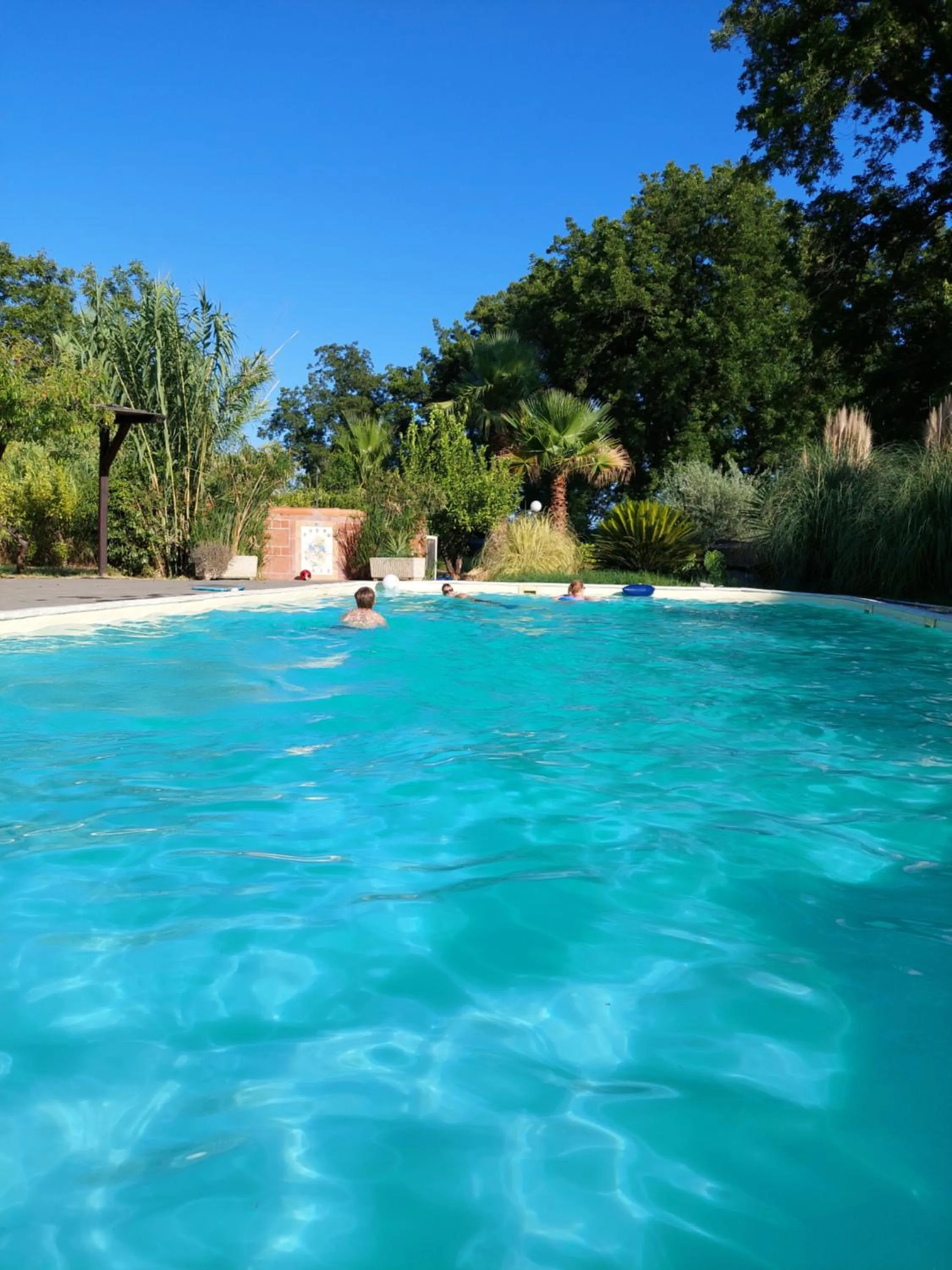 Swimming pool in Villa Piersepp B&B