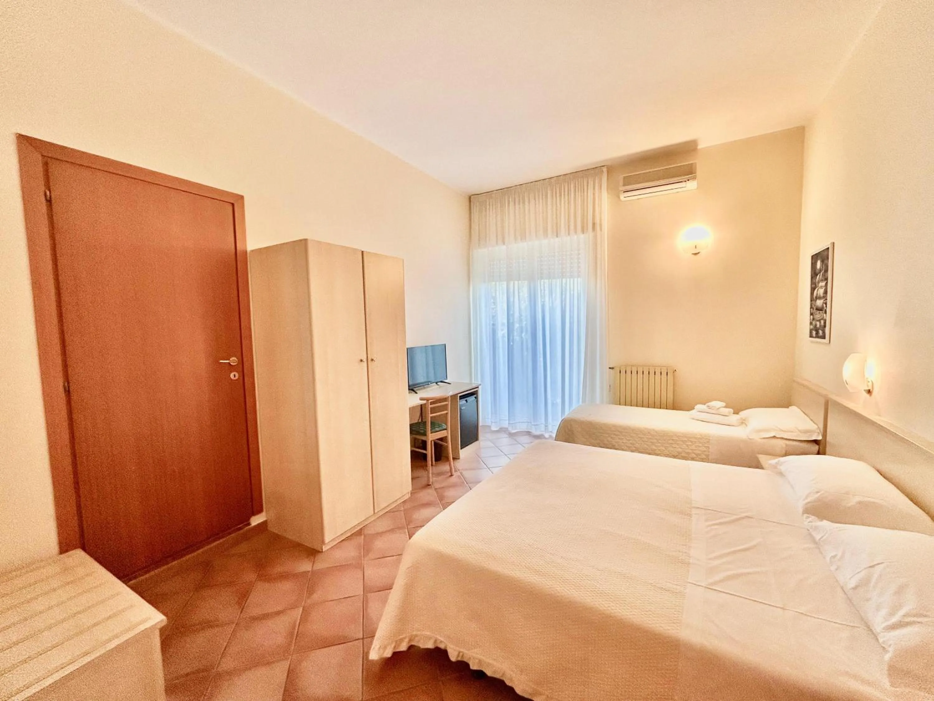 Bed in Hotel Di Rocco