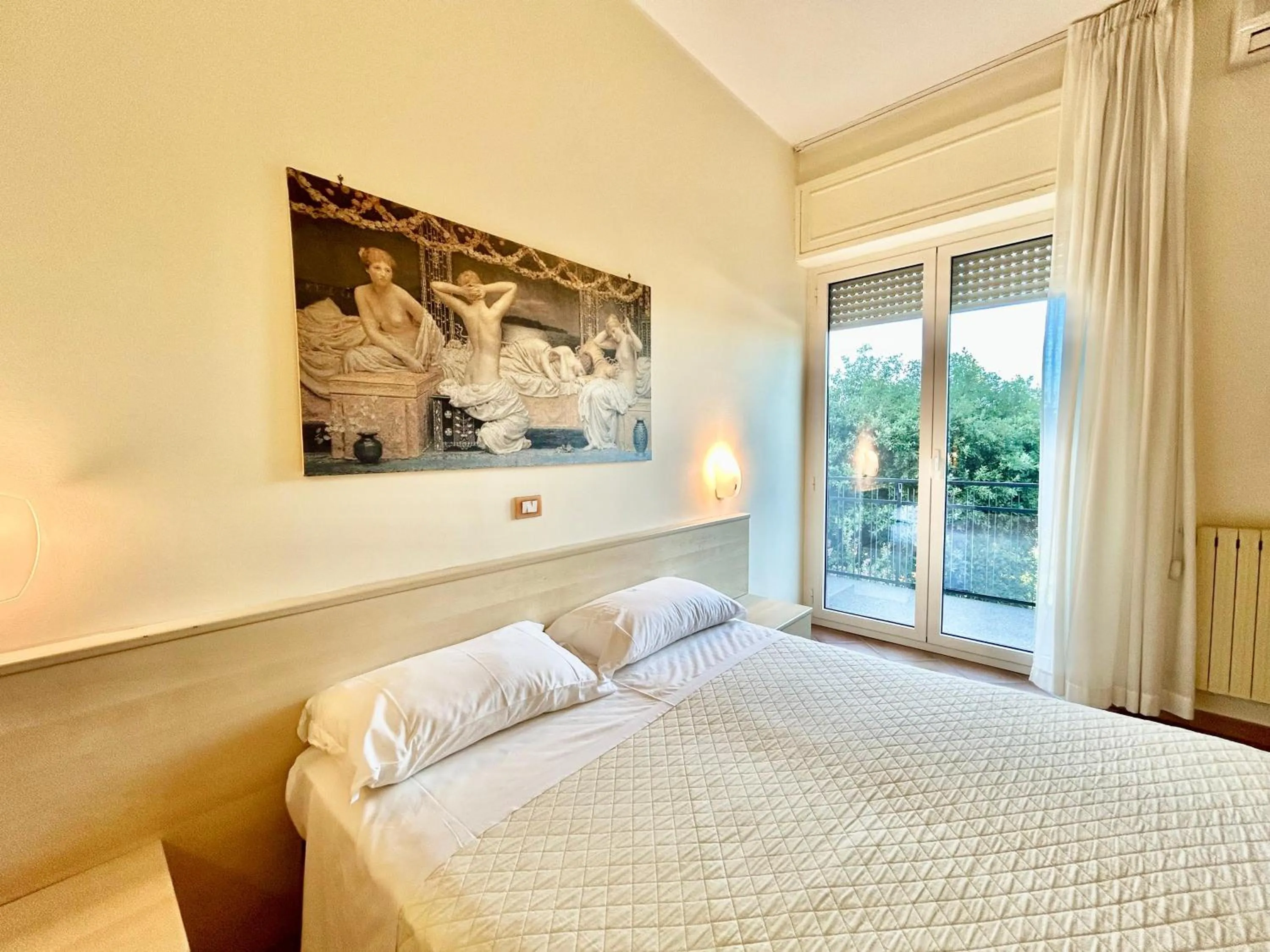 Bed in Hotel Di Rocco