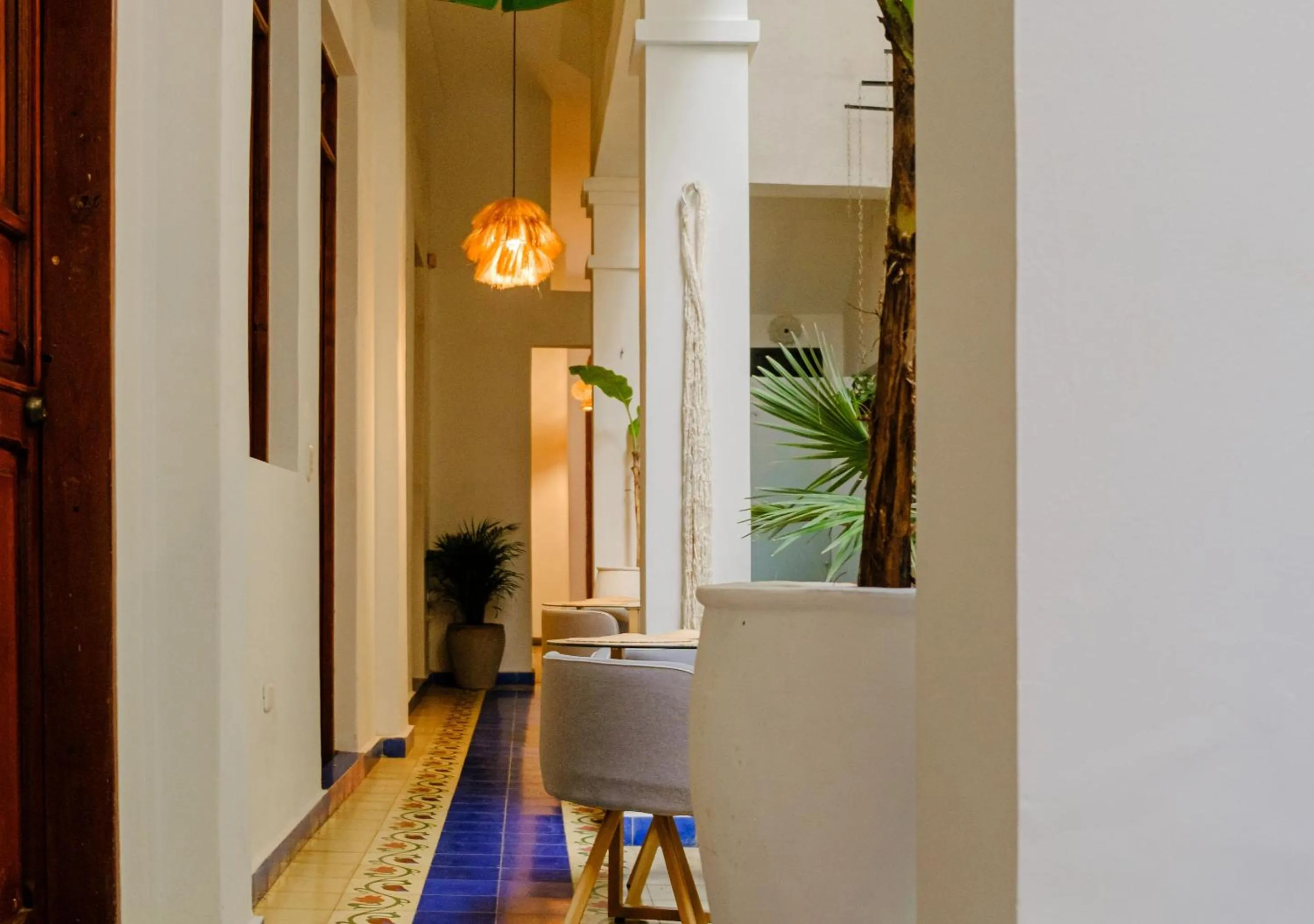 Living room in Casa Rosa - Alma Hotels