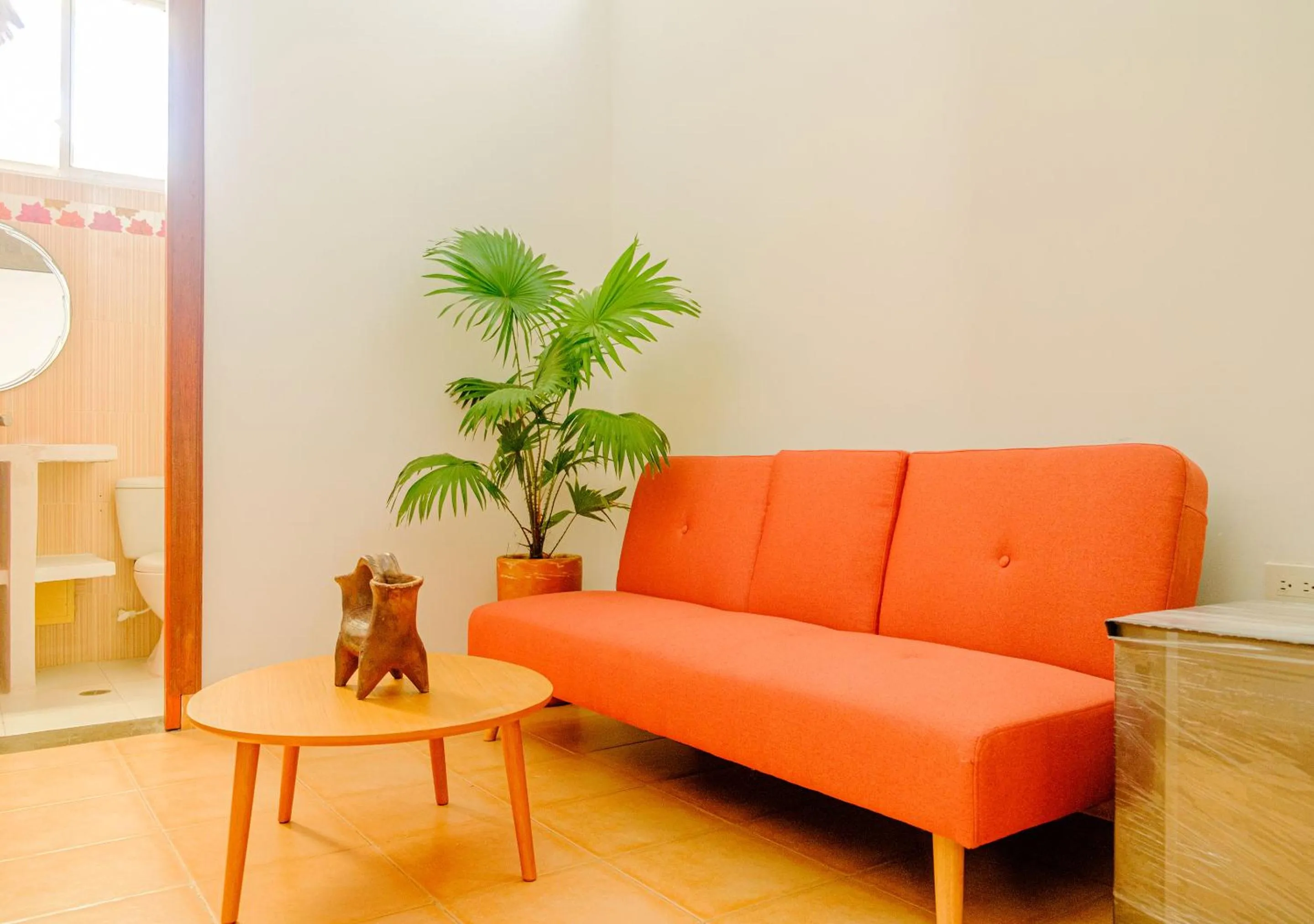 Living room in Casa Rosa - Alma Hotels