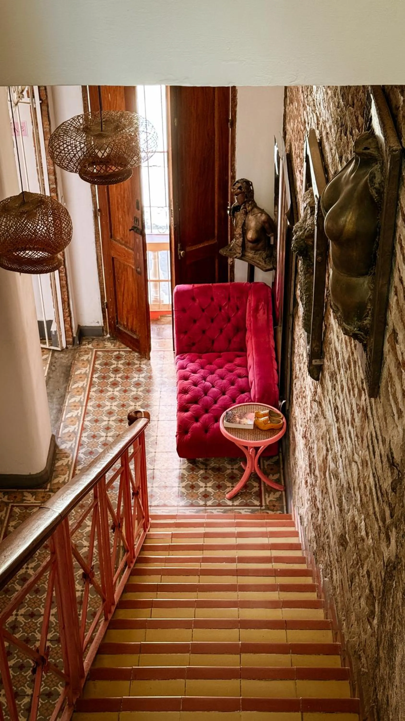 Living room in Casa Rosa - Alma Hotels