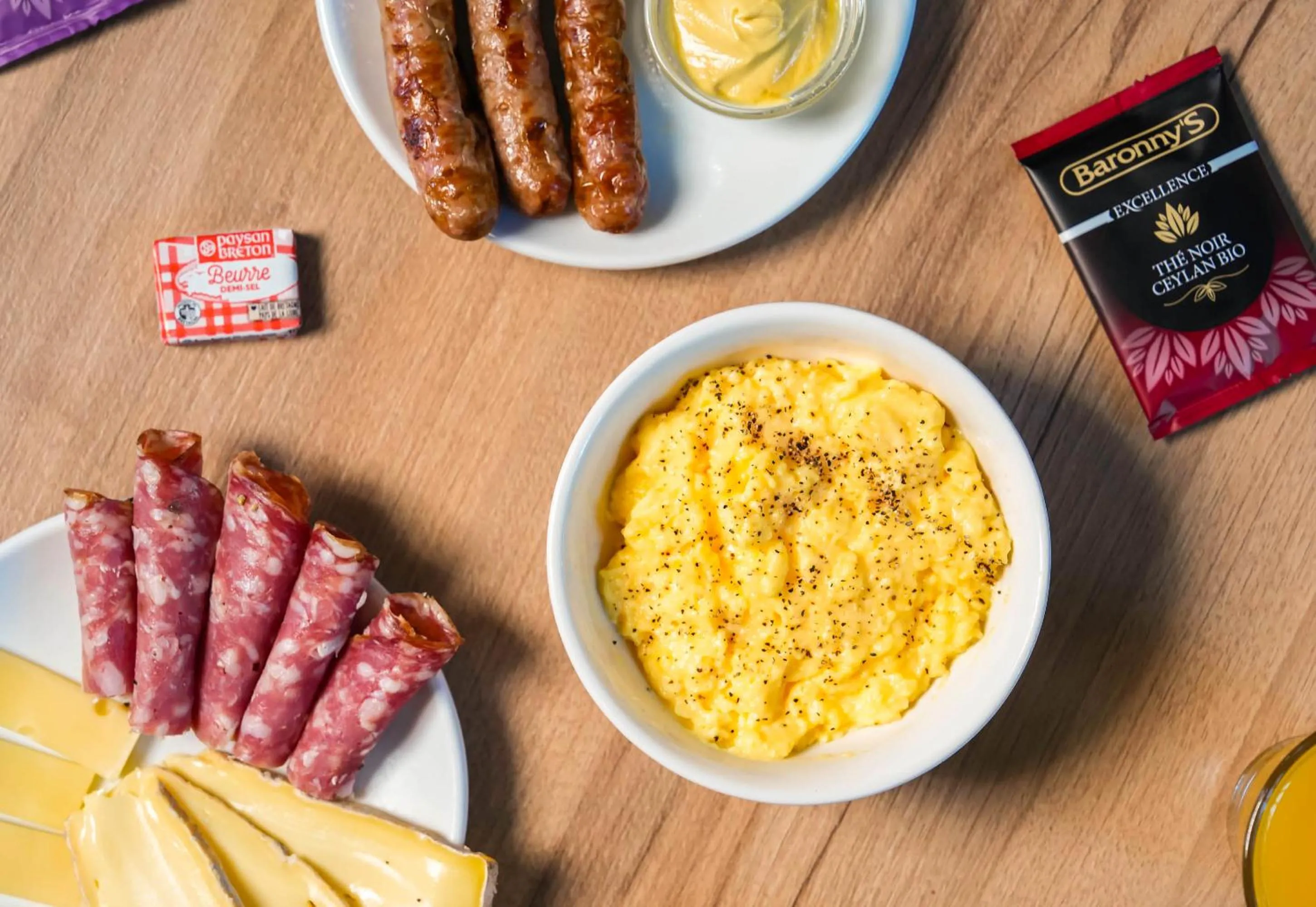 Breakfast in B&B HOTEL Lille Lillenium Eurasanté