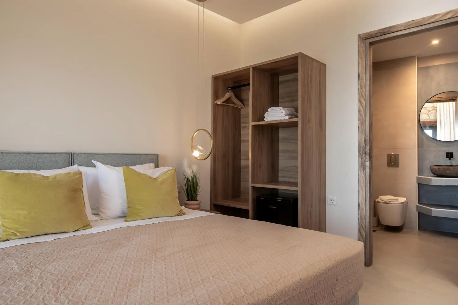 Bed in Pelagos Blue Zante