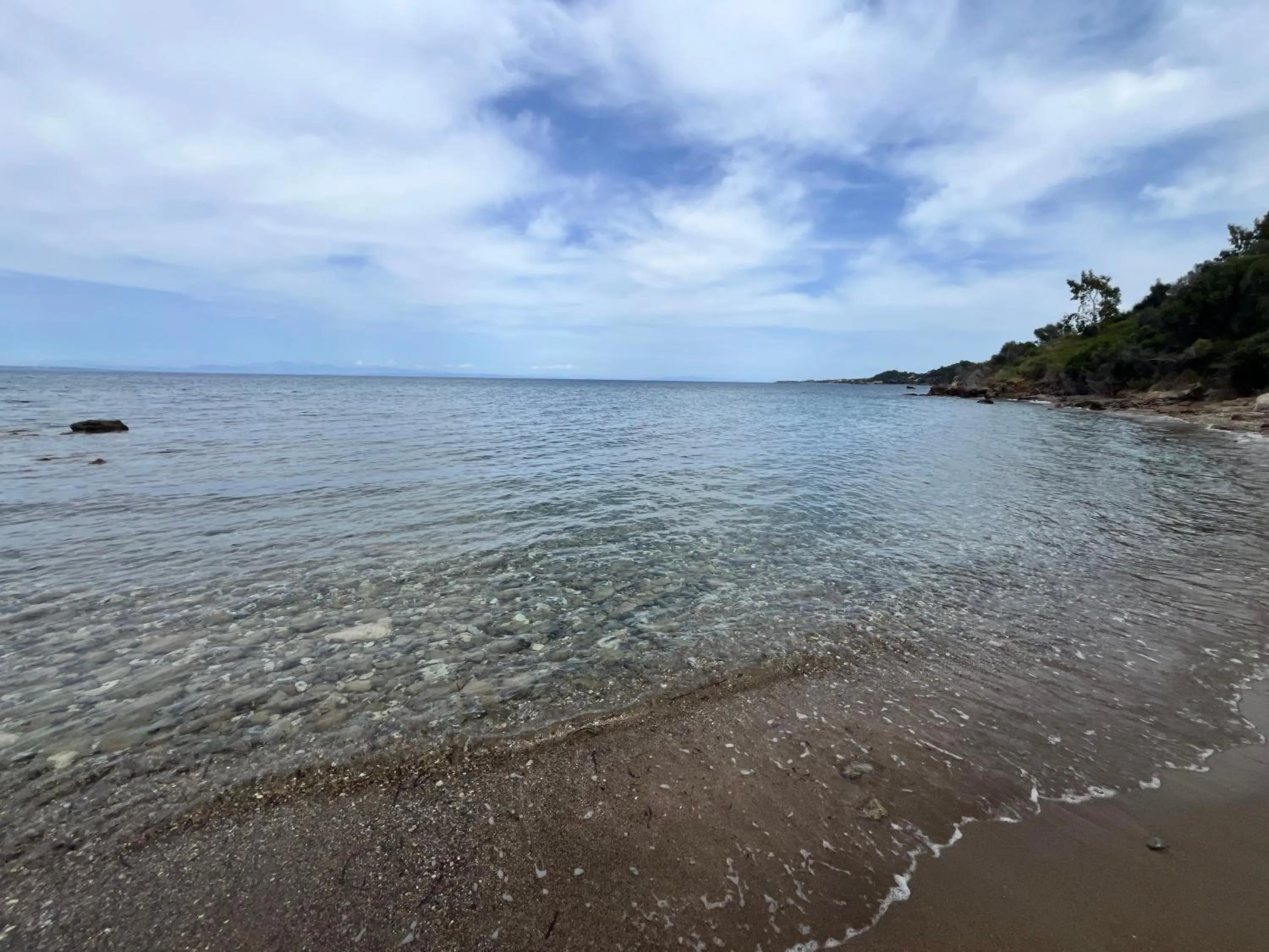 Natural landscape in Pelagos Blue Zante