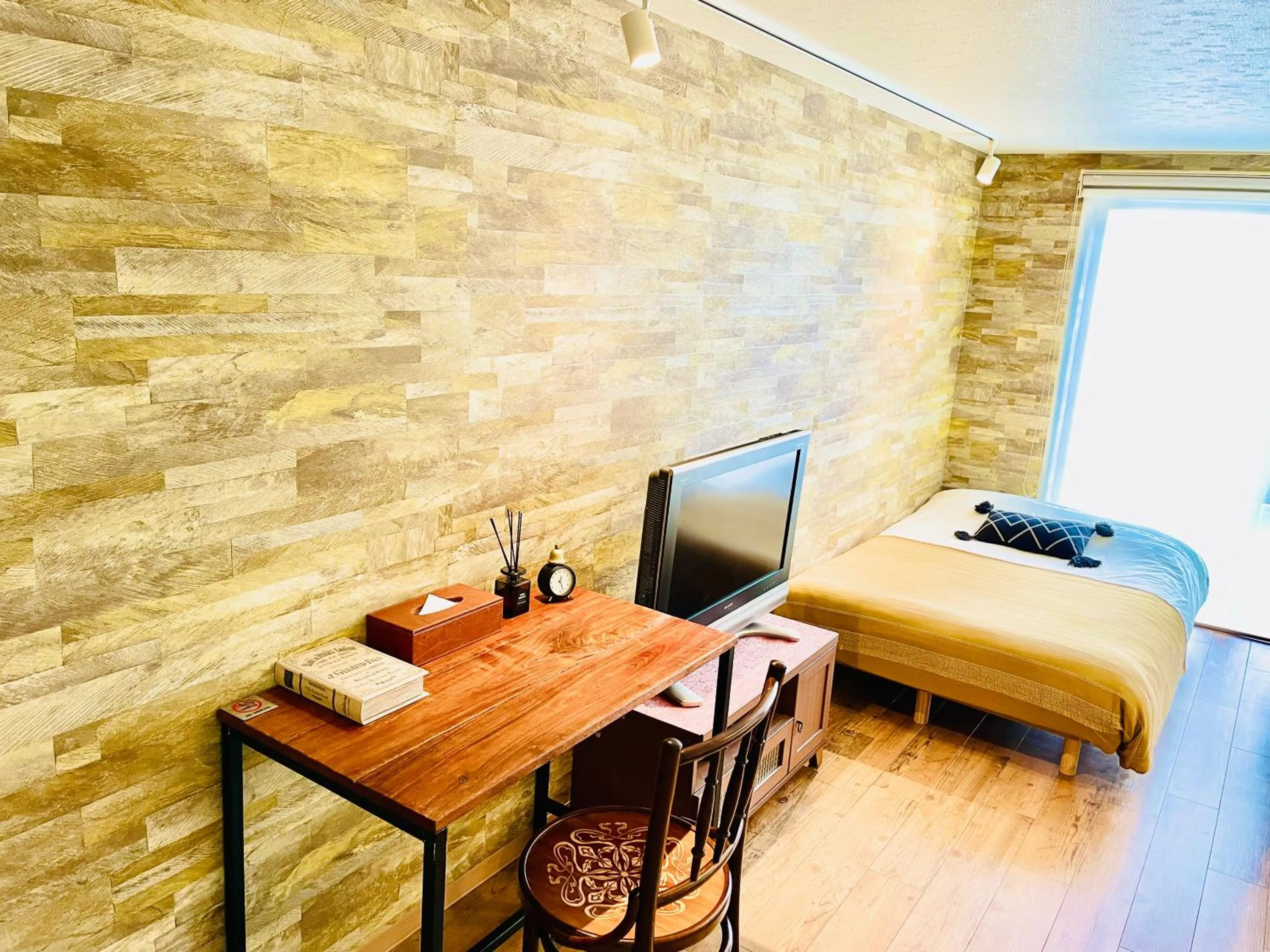 Photo of the whole room, Bed in TIME SHARING STAY Ikebukuro