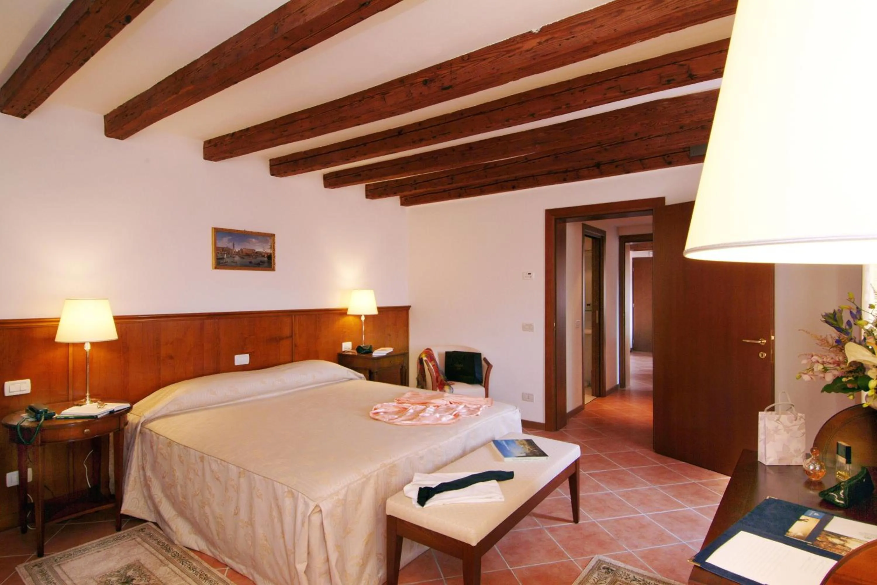 Bedroom, Bed in Residence Corte Grimani