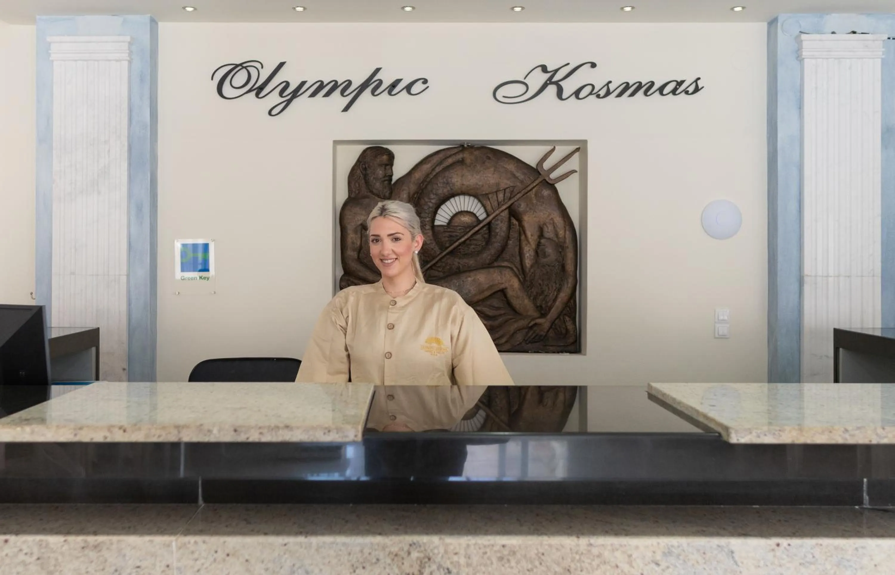 Staff in Olympic Kosmas Hotel- Hanioti