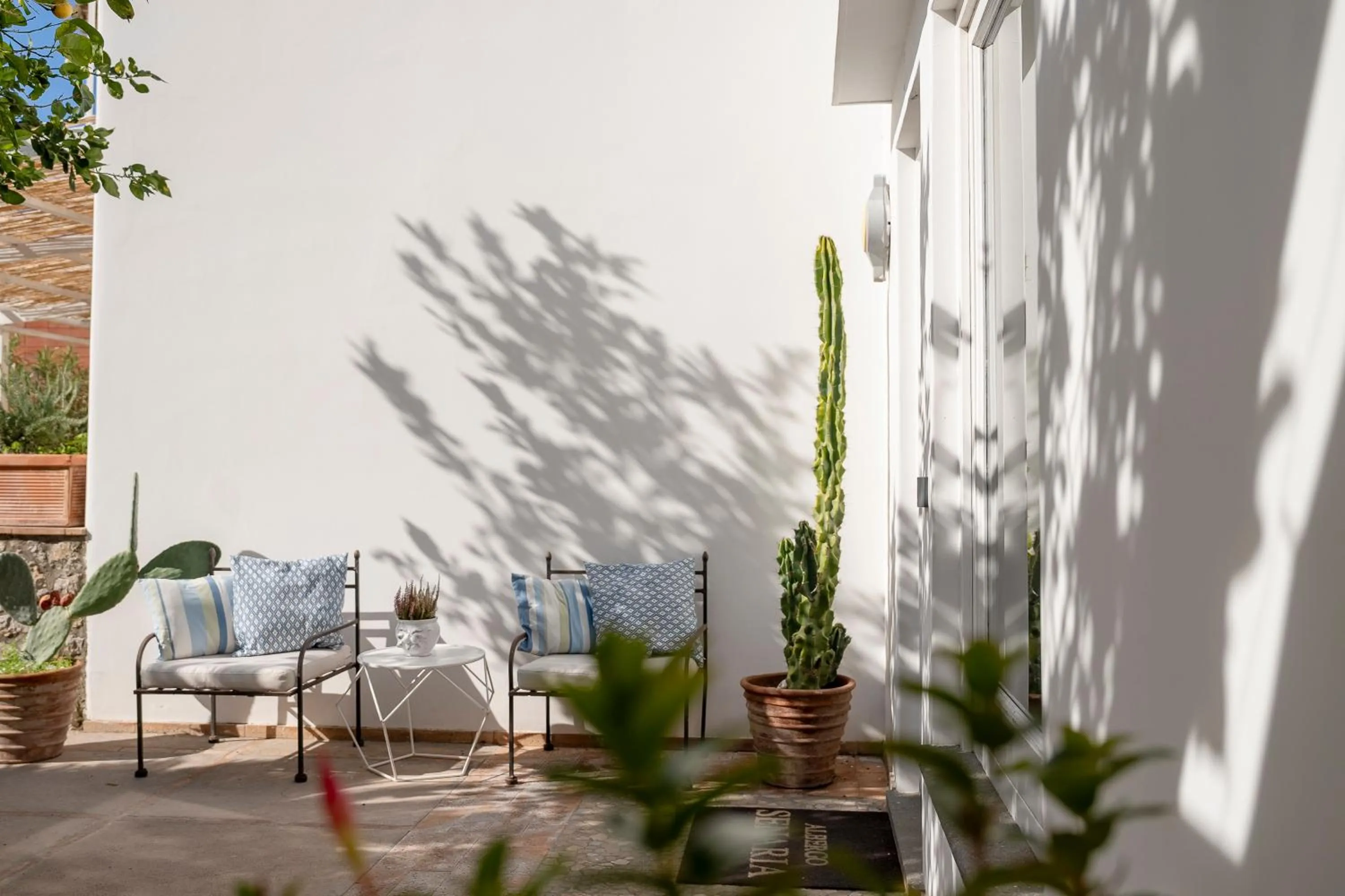 Patio in Hotel Senaria