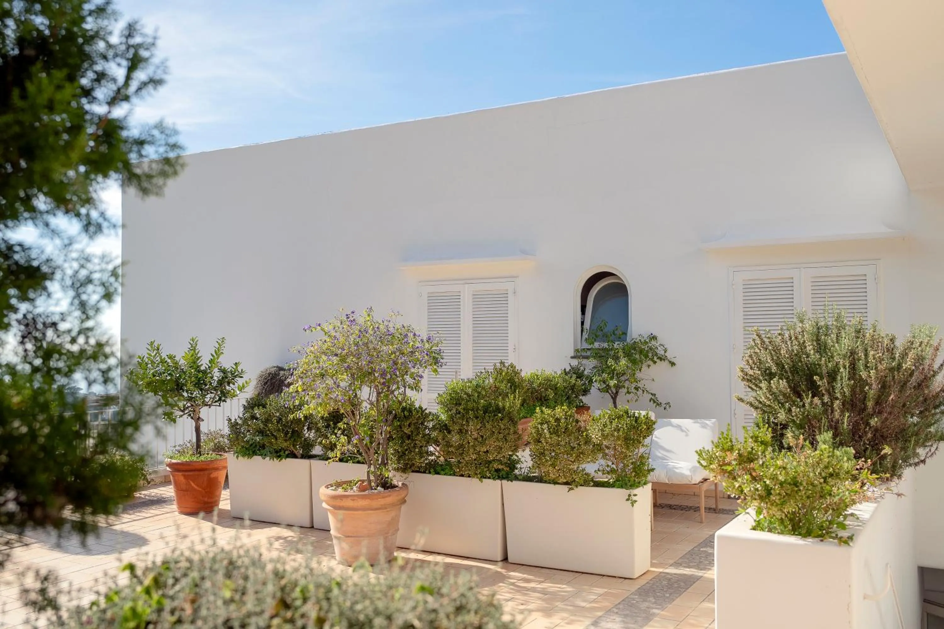 Patio in Hotel Senaria