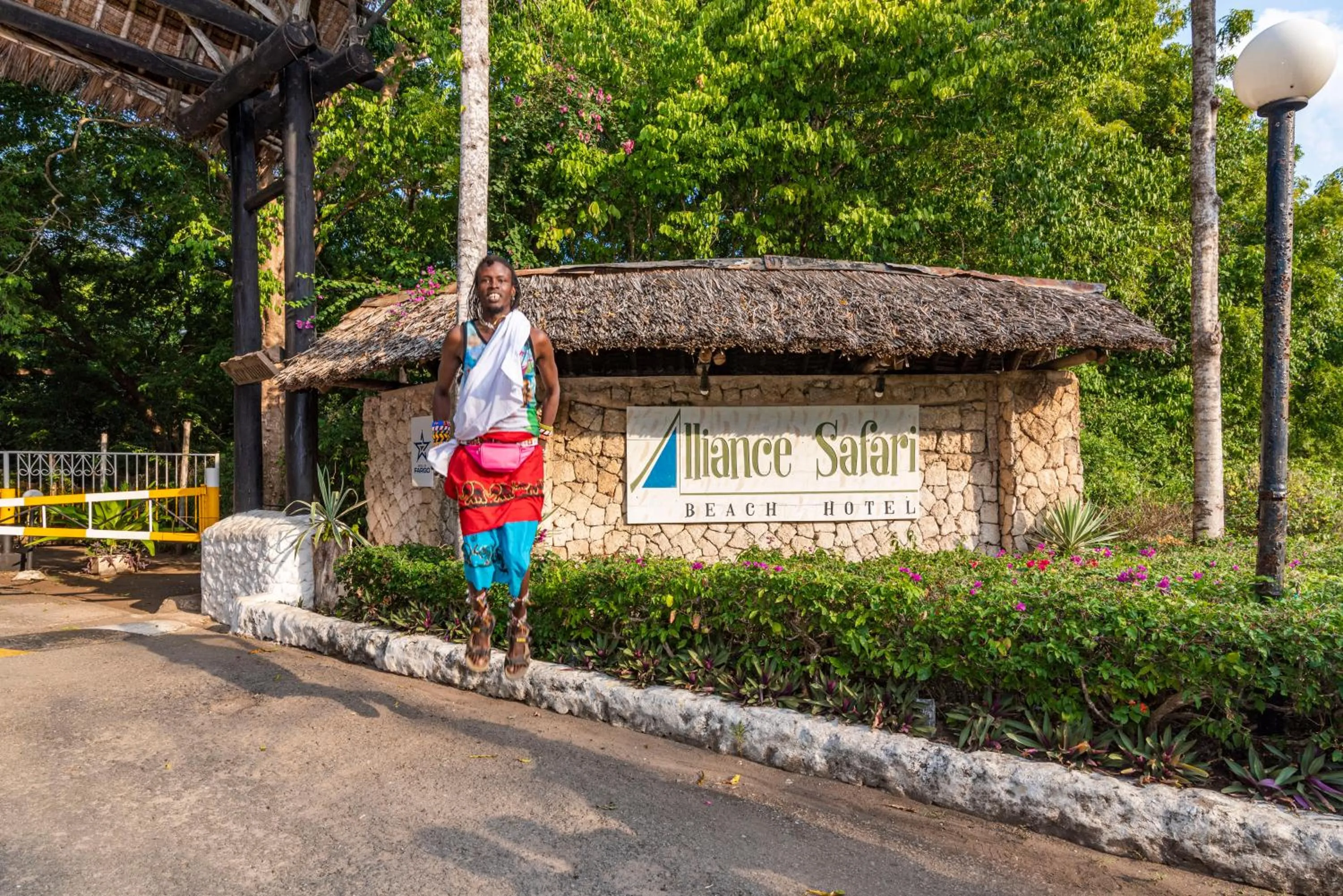 Property logo or sign in Safari Beach Hotel