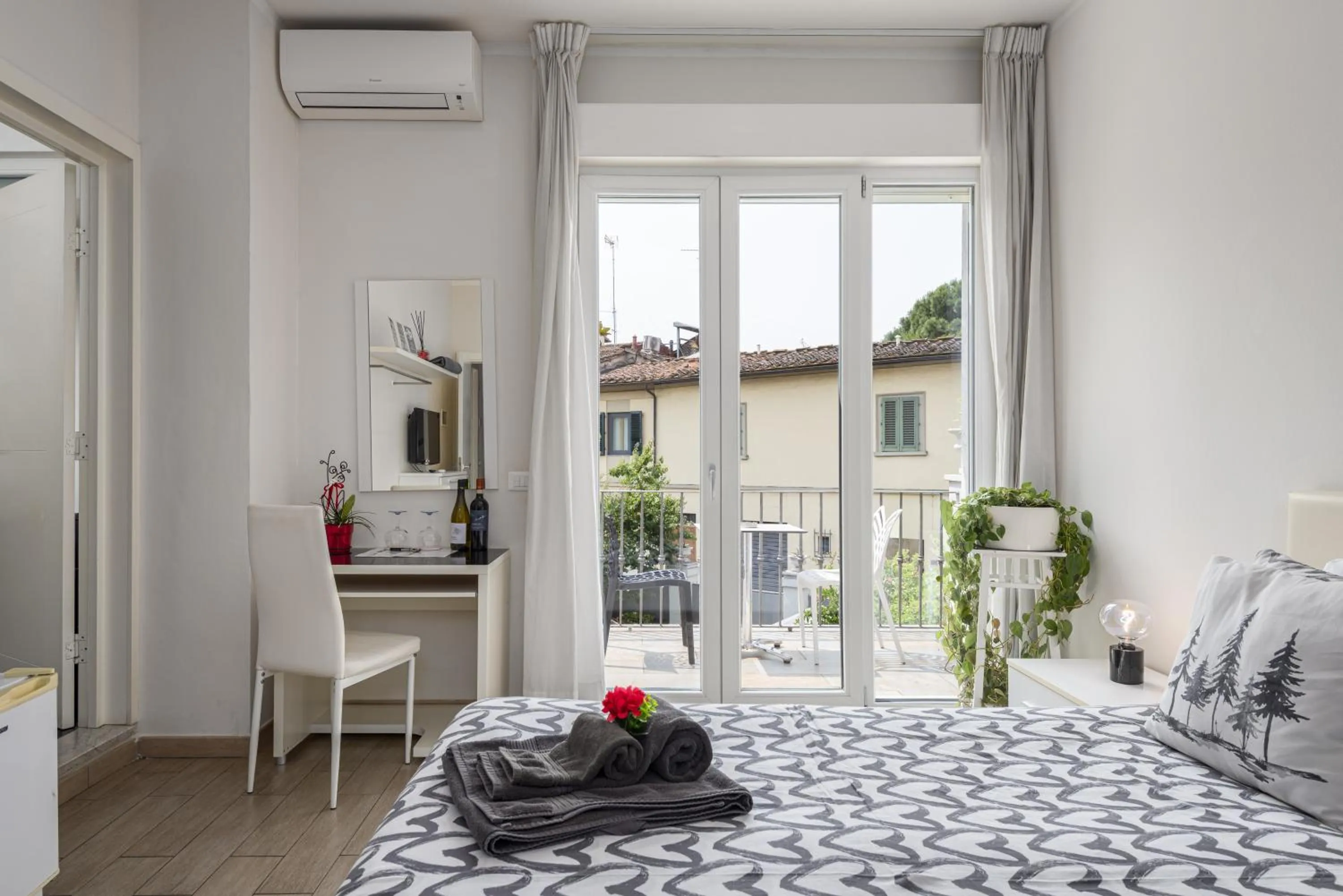 Bedroom, Bed in Florence Comfort B&B