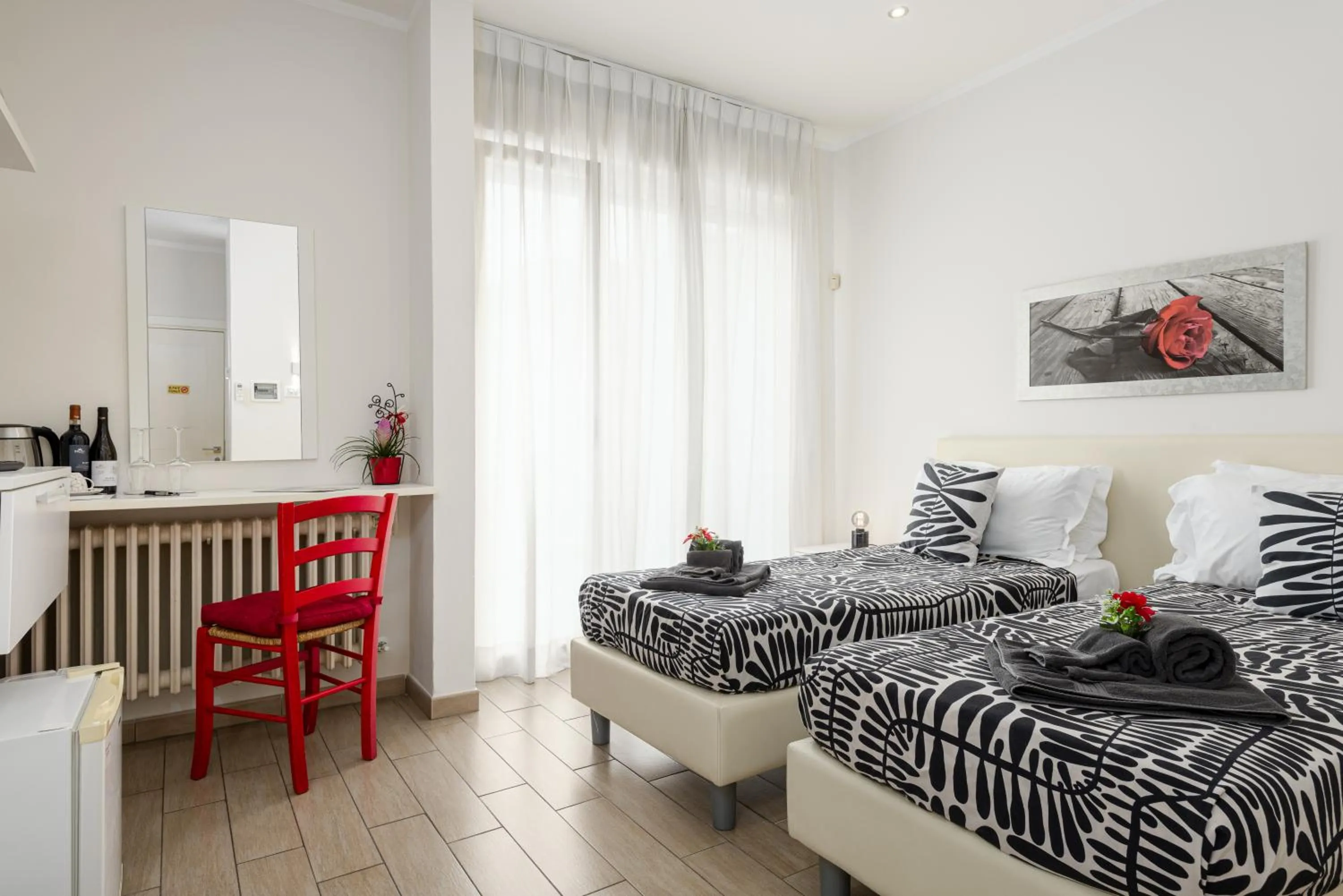 Bedroom, Bed in Florence Comfort B&B