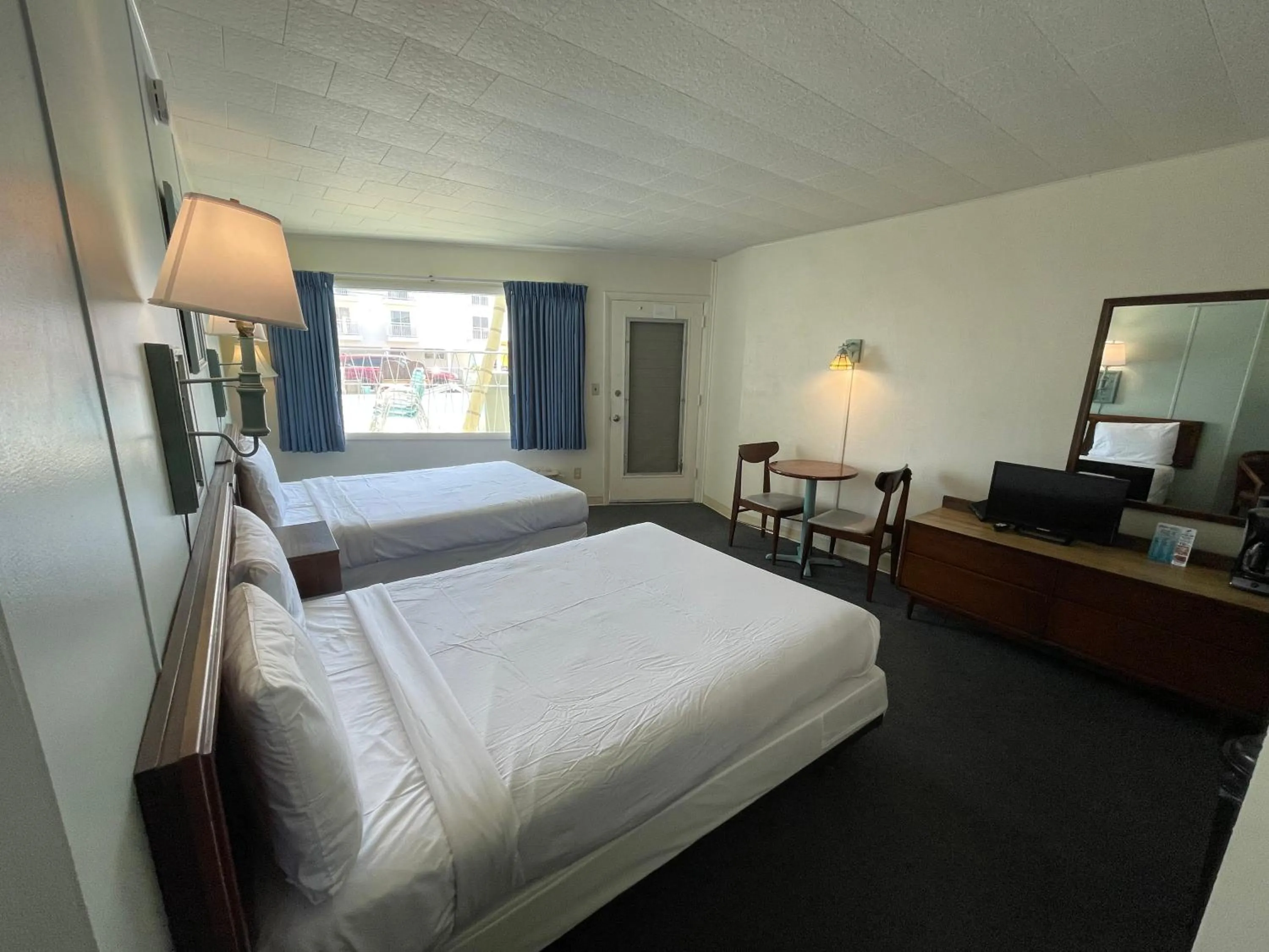 Bed in Bel Air Motel Wildwood Crest Beach