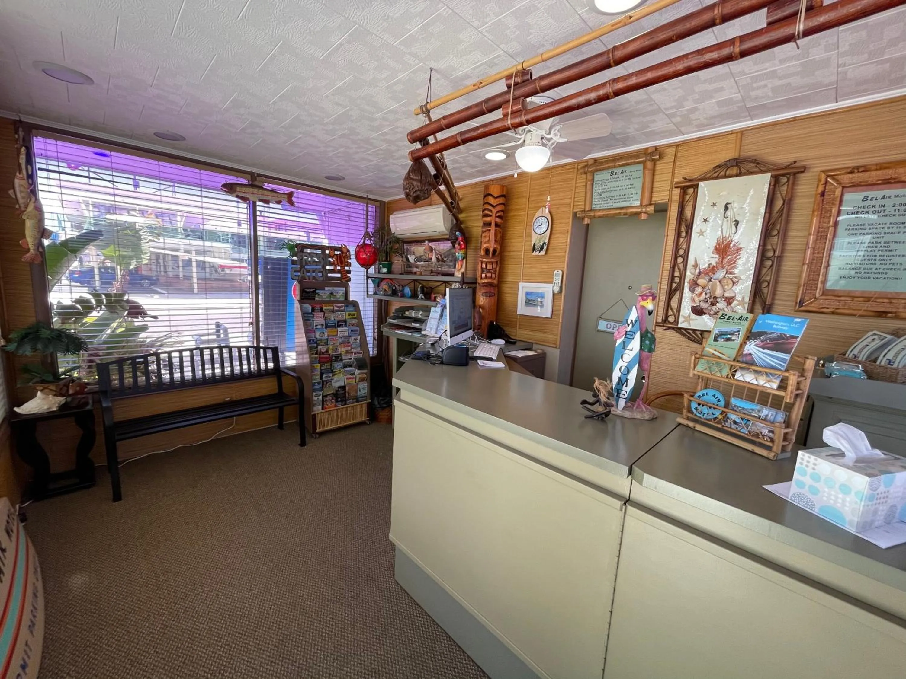 Lobby or reception in Bel Air Motel Wildwood Crest Beach
